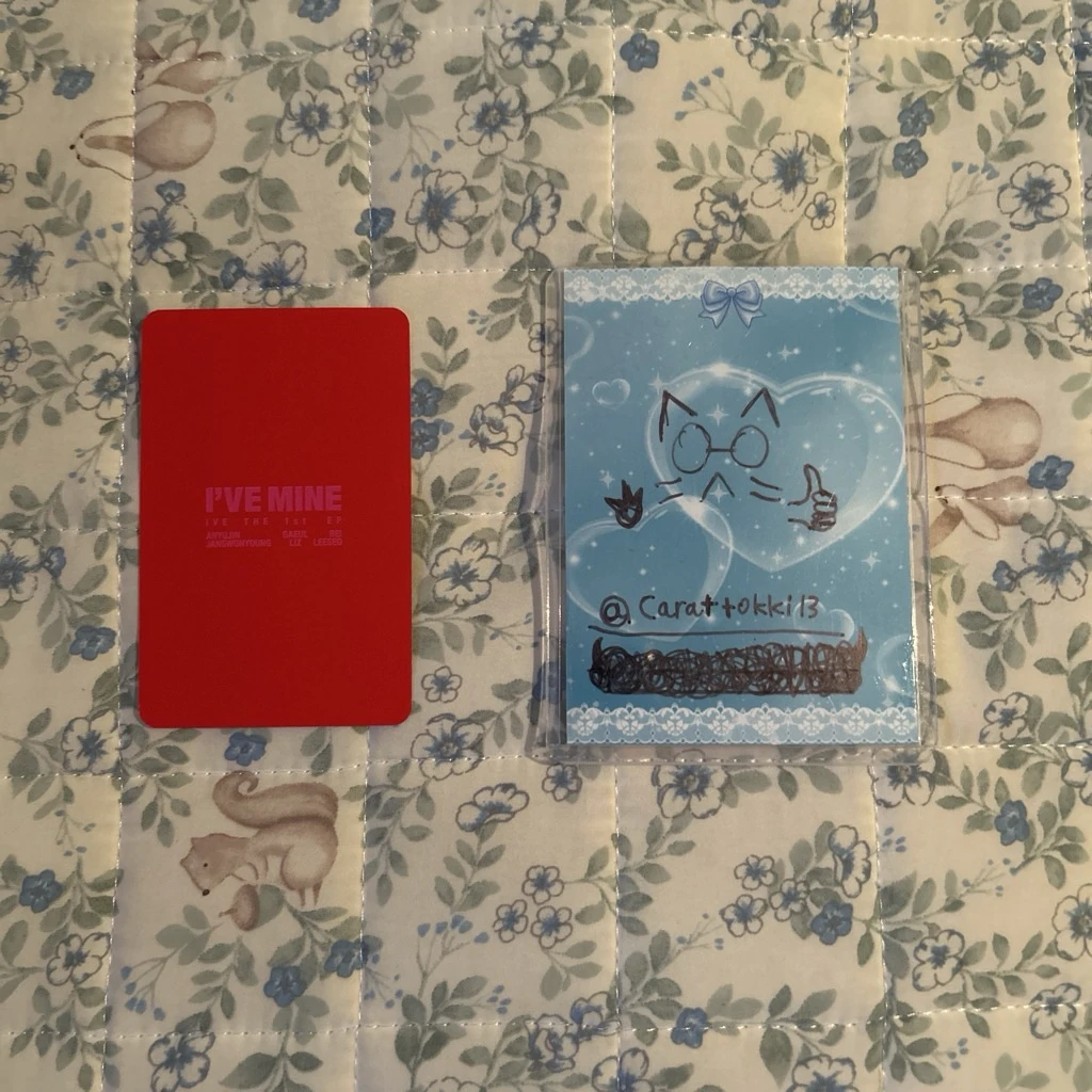 IVE Rei IVE - Rei - I've Mine Album off the record version album photocard listing photo 2