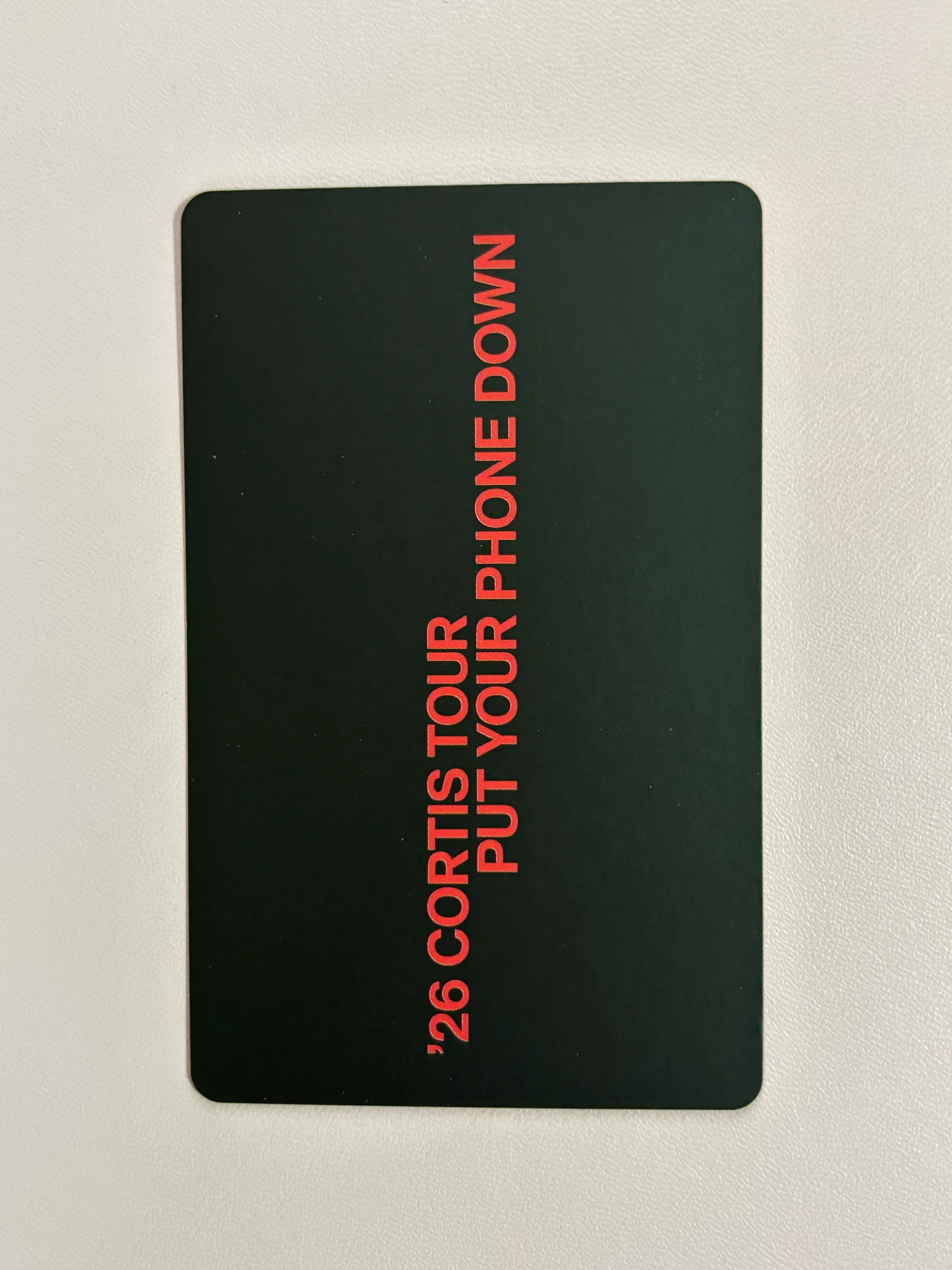 CORTIS Seonghyeon CORTIS - Seonghyeon - PUT YOUR PHONE DOWN Tour 2026 Event B version debut anniversary special gift/benefit weverse global shop (wvg) venue album pick-up/purchase listing photo 2