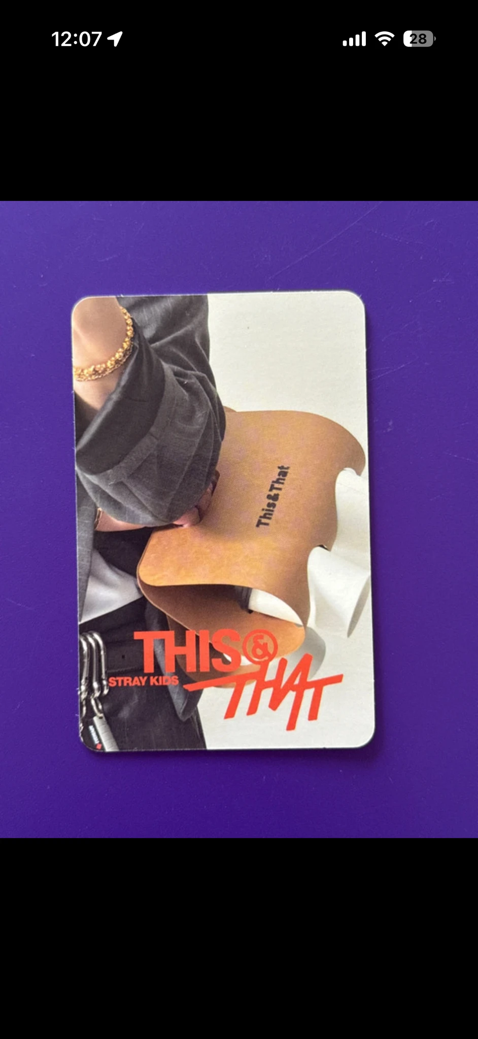 Stray Kids Changbin Stray Kids - Changbin - THIS & THAT Album album photocard & version listing photo 2
