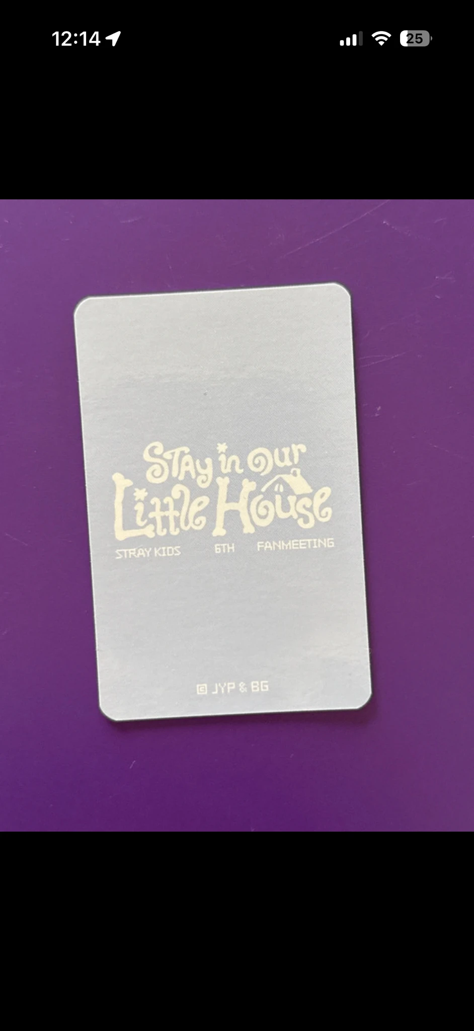 Stray Kids Changbin Stray Kids - Changbin - 6th Fanmeeting - STAY in Our Little House  Event merch photocard A version box tape photocard set listing photo 2