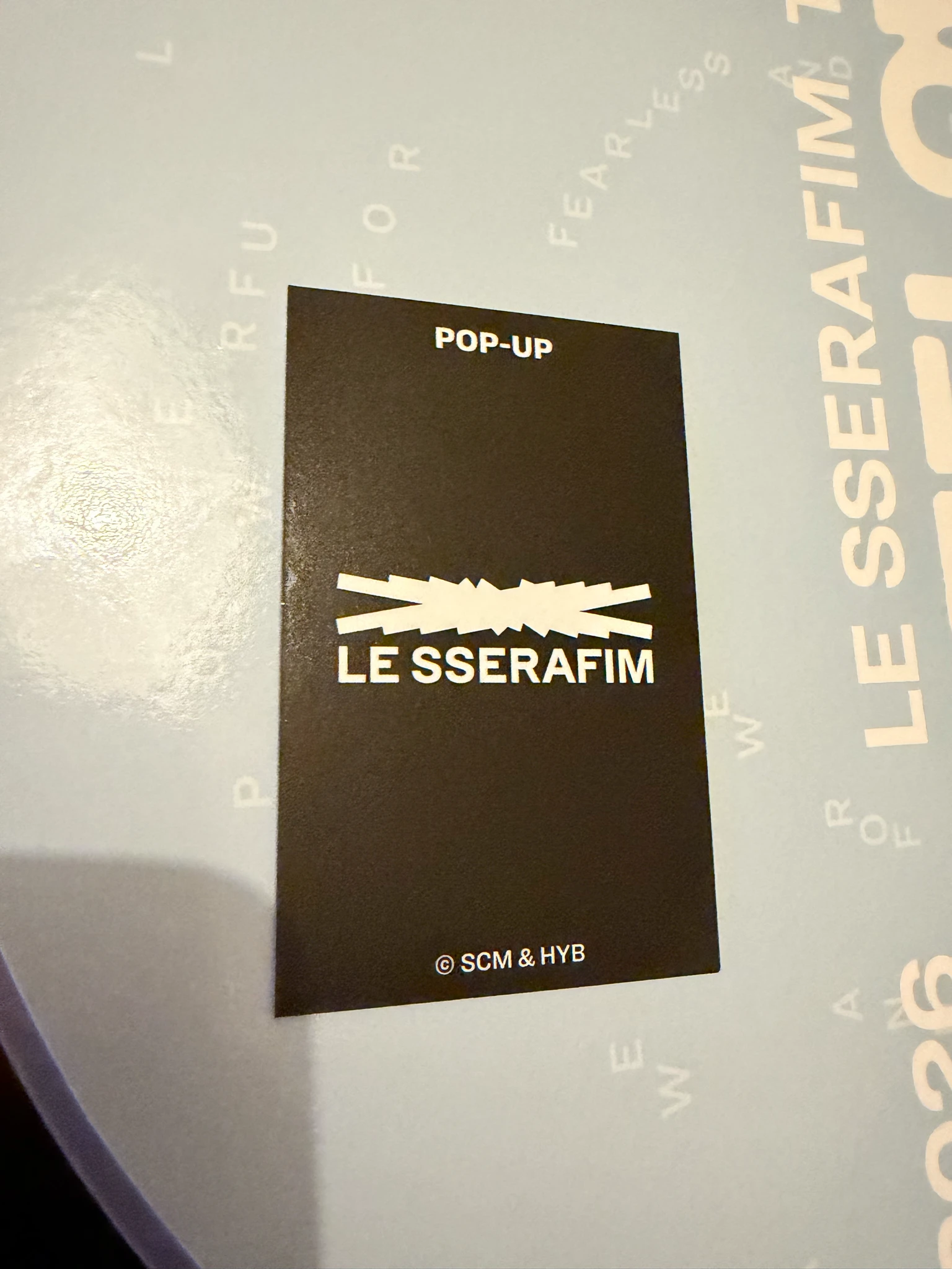LE SSERAFIM Huh Yunjin LE SSERAFIM - Huh Yunjin - 2026 Global Merchandise Pop-Up Shops Event purchase benefit pop-up withfans / yizhiyu (yzy) kpopmerch listing photo 2
