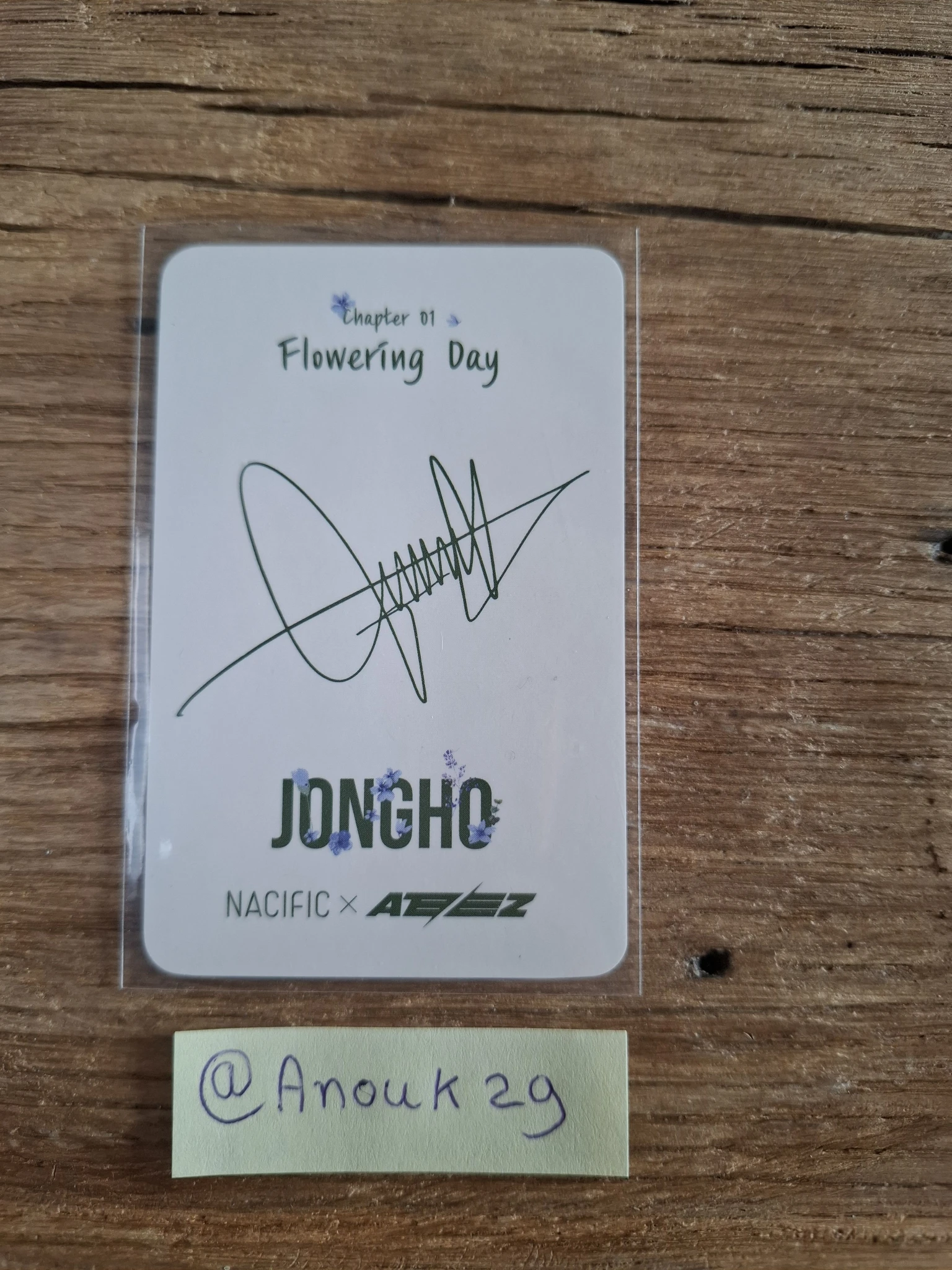 ATEEZ Jongho ATEEZ - Jongho - Ateez x Nacific Other nacific round 1 listing photo 2