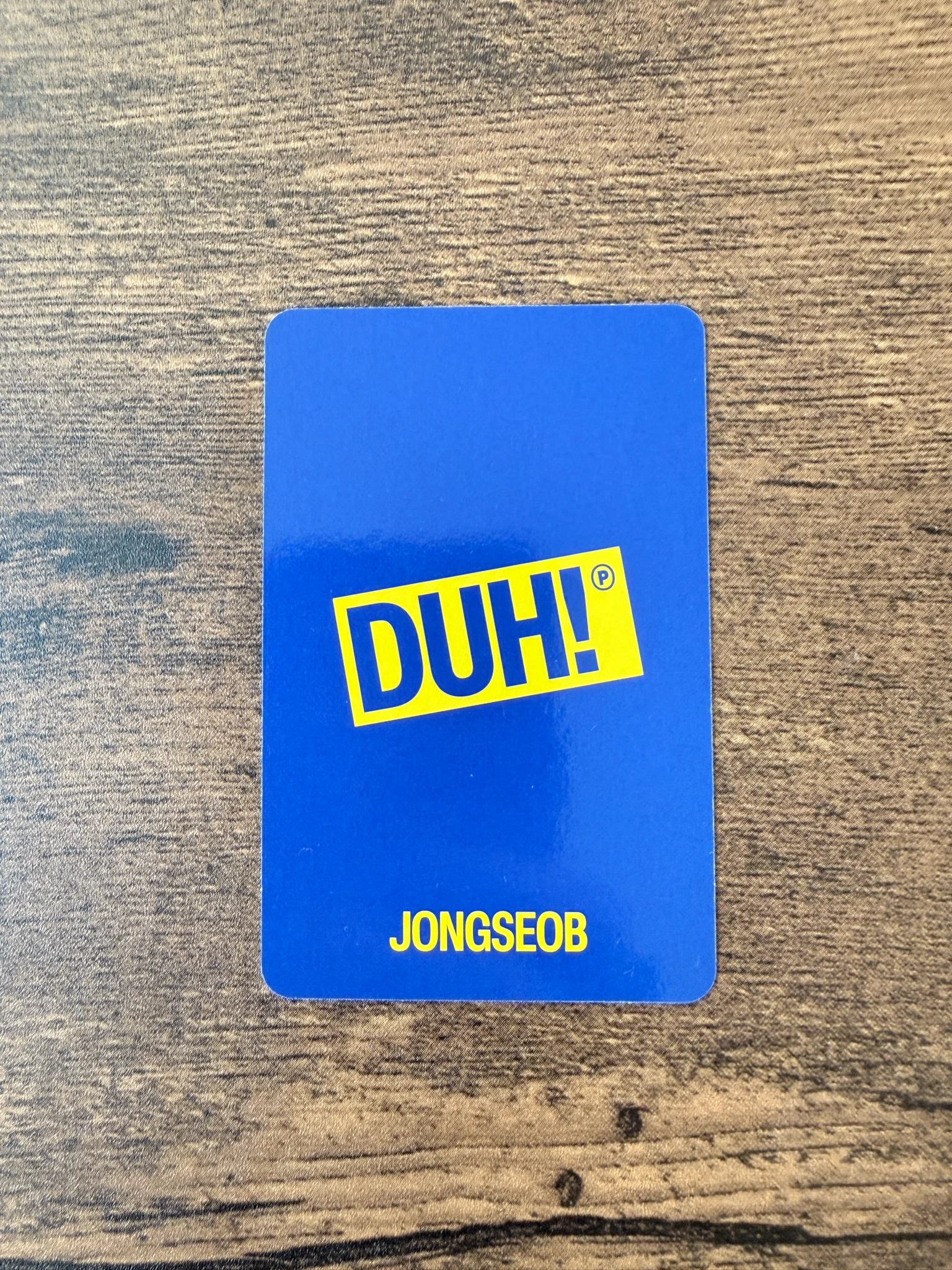 P1Harmony Jongseob P1Harmony - Jongseob - DUH! Album nemo version listing photo 2