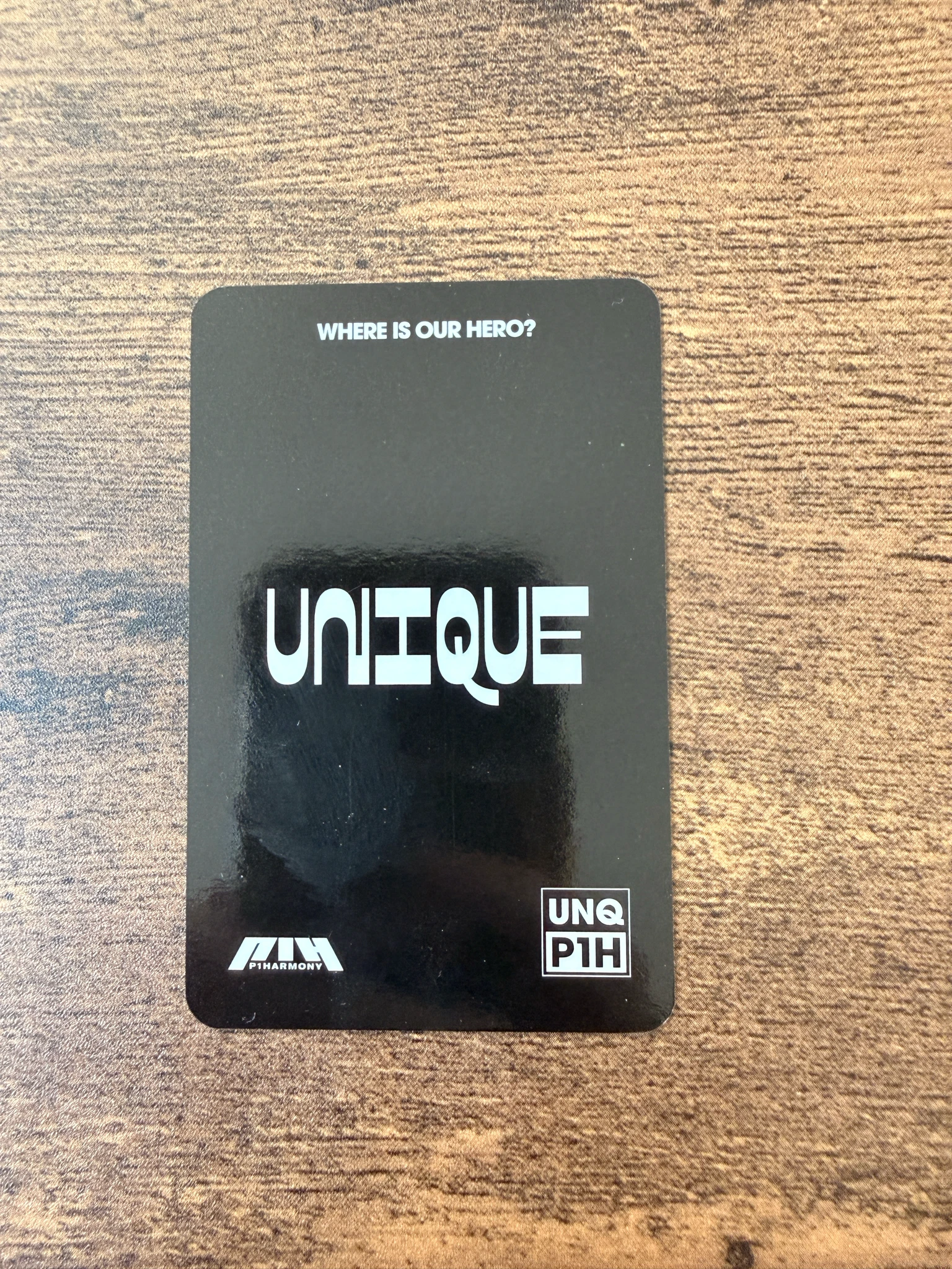 P1Harmony Jongseob P1Harmony - Jongseob - UNIQUE Album album photocard fancy version plve version listing photo 2