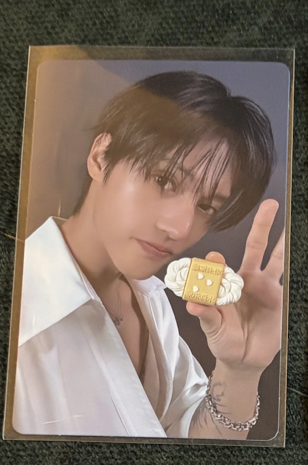 ATEEZ Wooyoung ATEEZ - Wooyoung - Golden Hour : Part.4 Album pob (pre-order benefit) toktoq listing photo 1