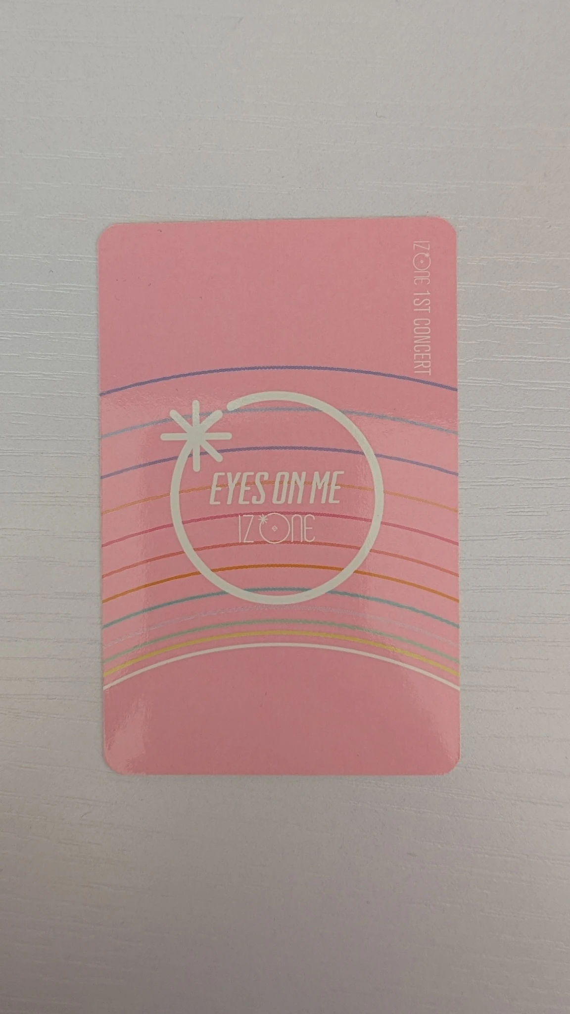 IZ*ONE Yena IZ*ONE - Yena - EYES ON ME Event slogan banner seoul purchase benefit photocard set listing photo 2