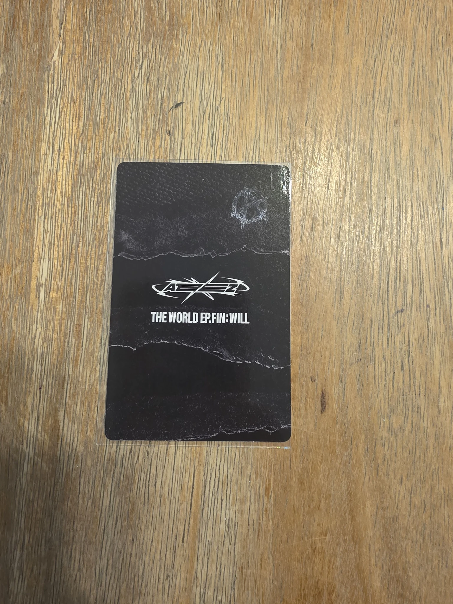 ATEEZ Seonghwa ATEEZ - Seonghwa - THE WORLD EP.FIN: WILL Album album photocard listing photo 2