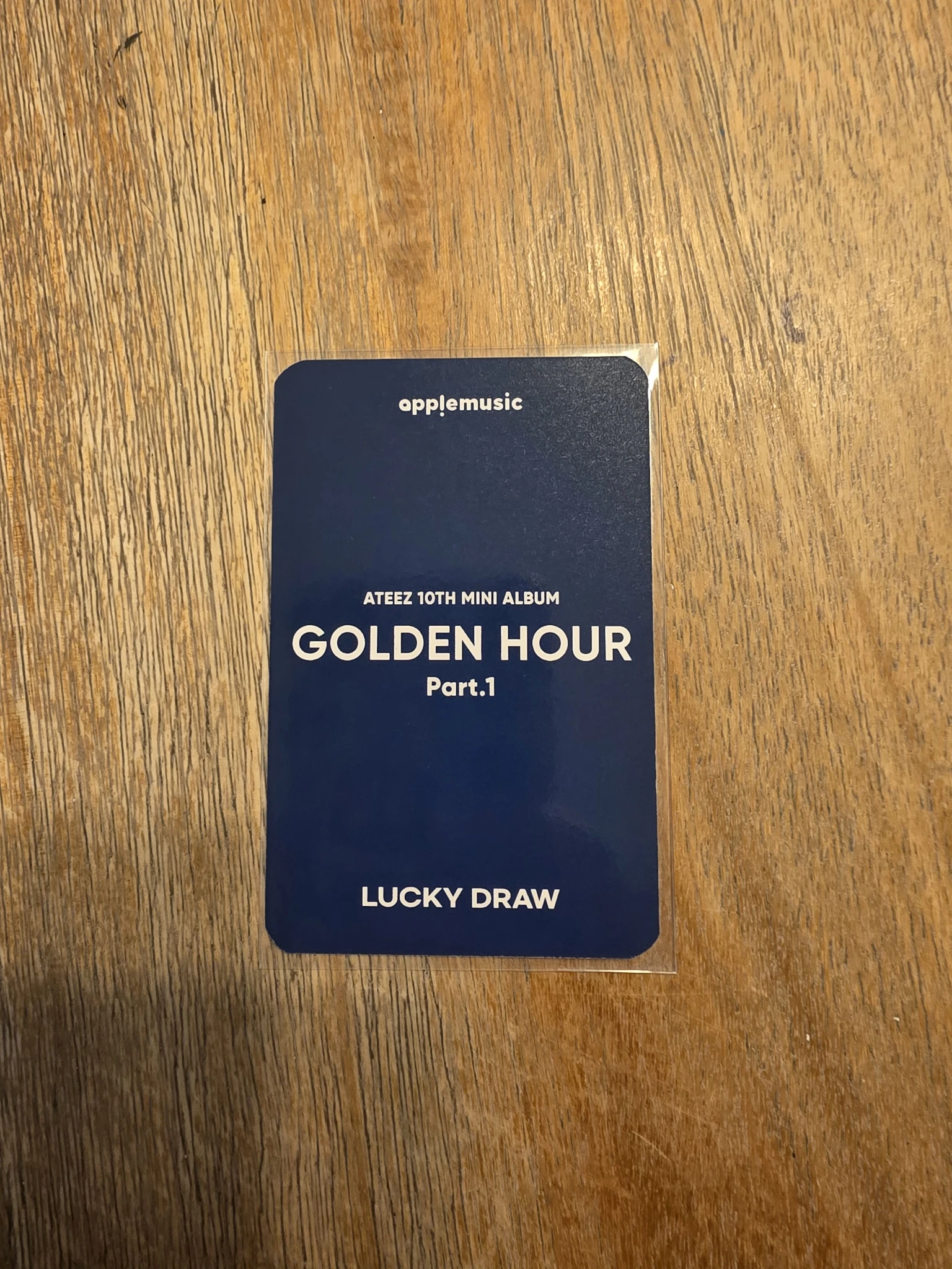 ATEEZ Seonghwa ATEEZ - Seonghwa - Golden Hour : Part.1 Album lucky draw apple music listing photo 2