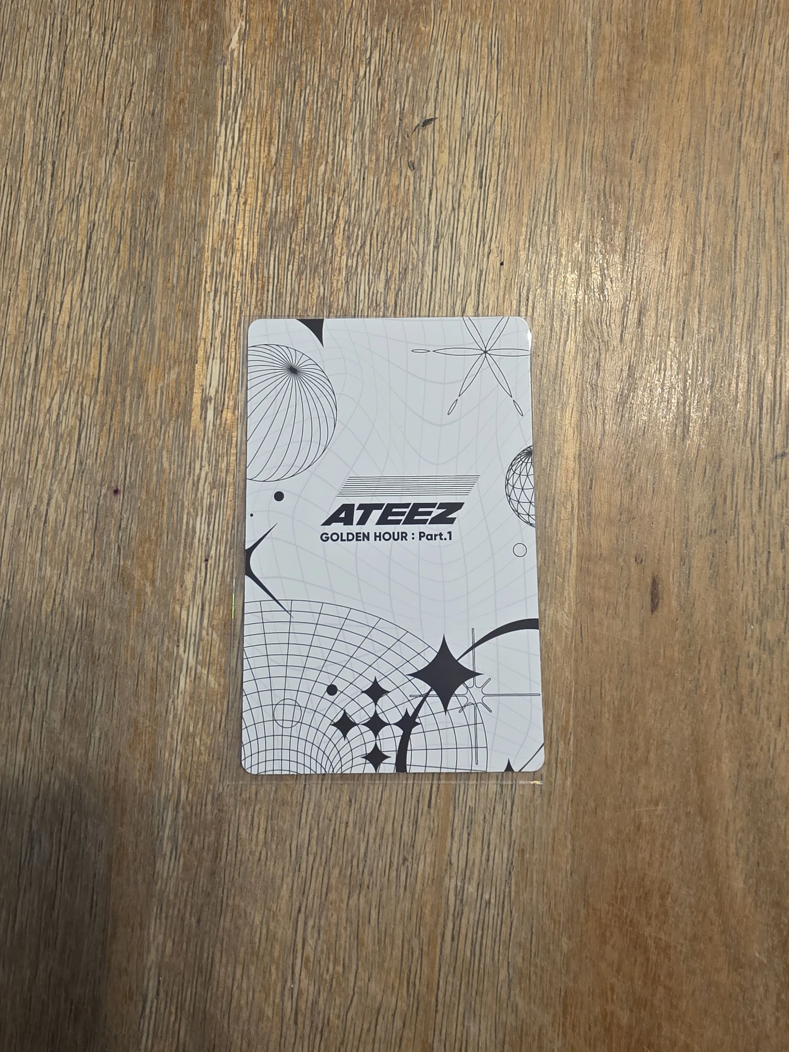 ATEEZ Seonghwa ATEEZ - Seonghwa - Golden Hour : Part.1 Album europe (EU) exclusive look up version listing photo 2