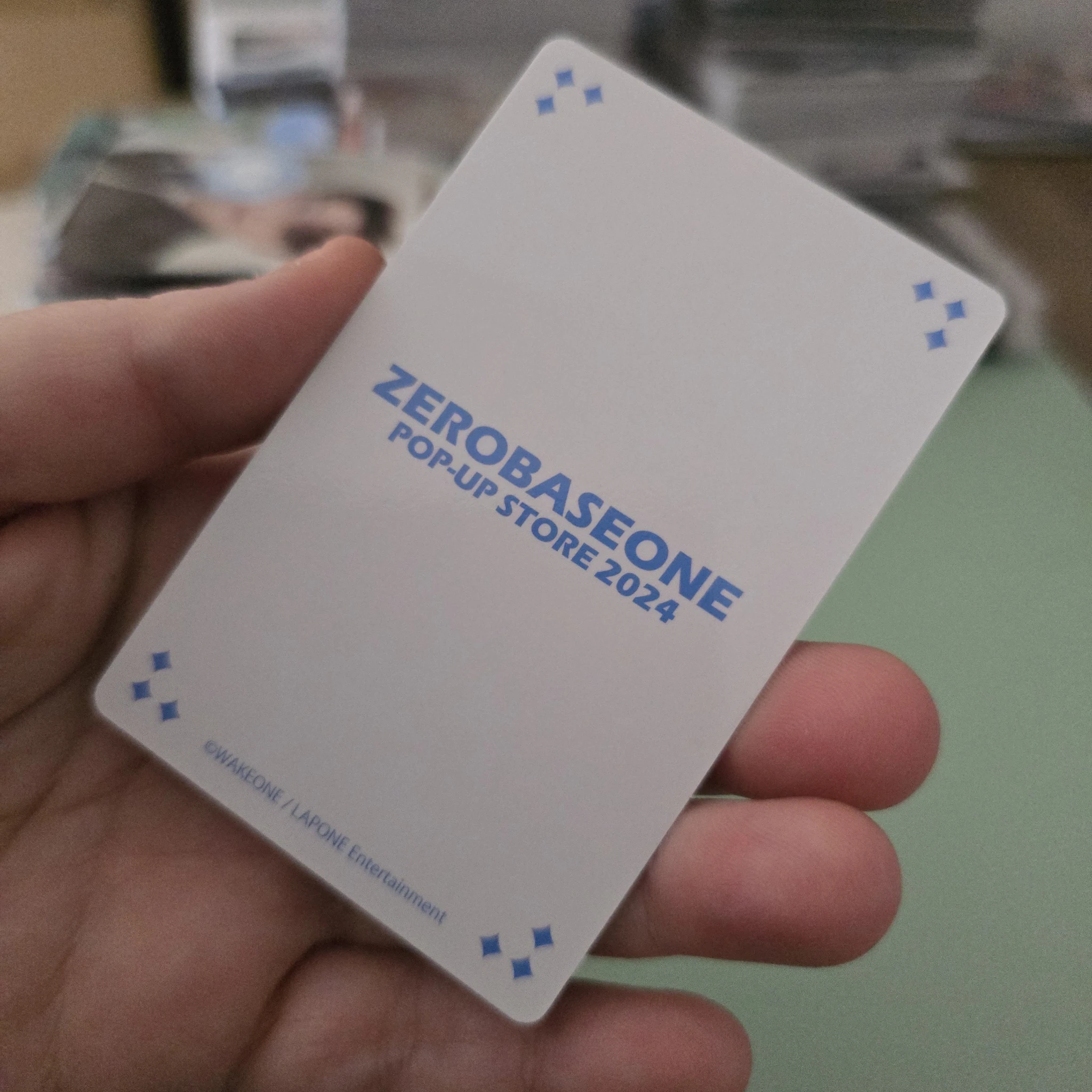 ZEROBASEONE Hao ZEROBASEONE - Hao - SHIBUYA109 Event trading card pop-up store listing photo 2