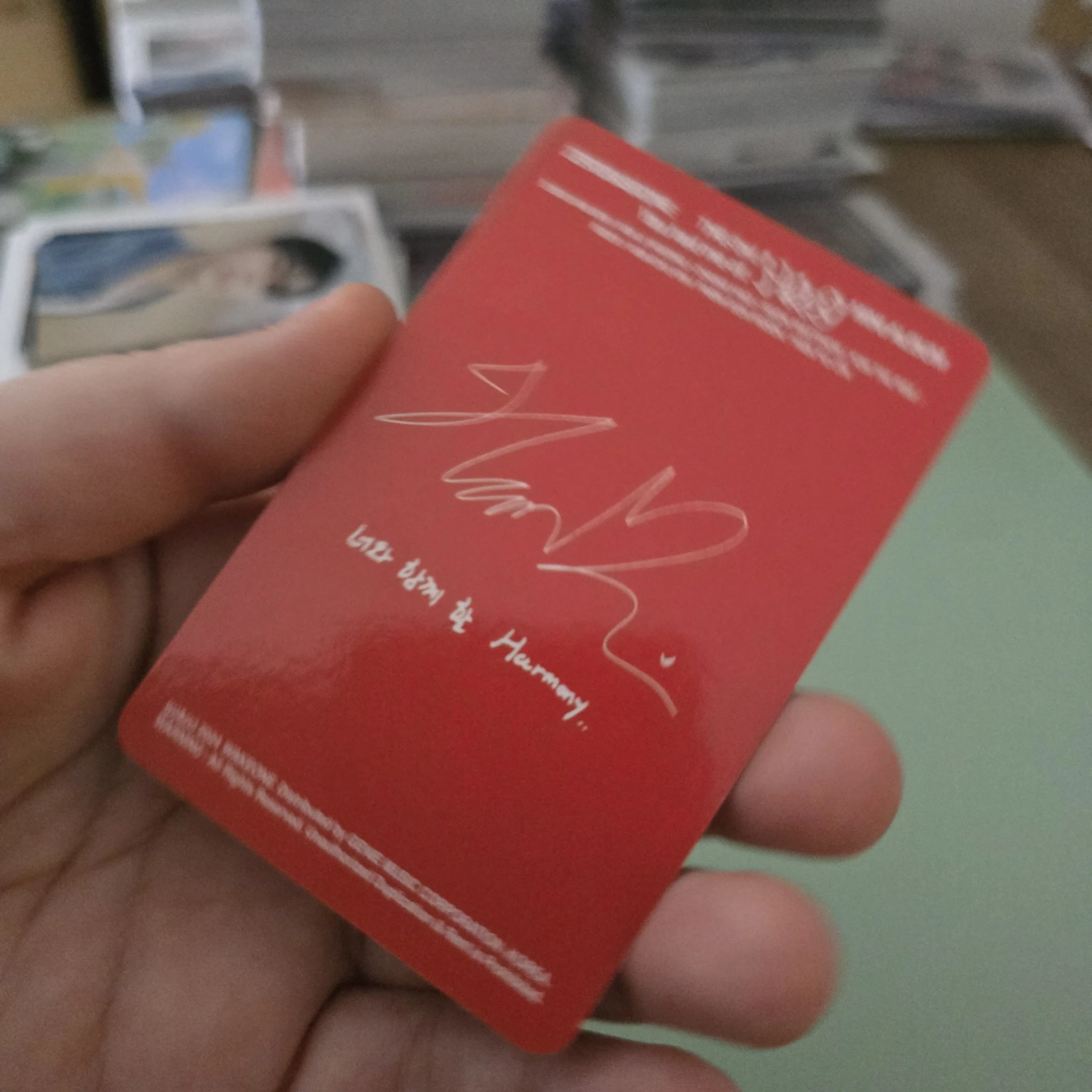 ZEROBASEONE Hanbin ZEROBASEONE - Hanbin - You had me at HELLO Album album photocard korean album eclipse version listing photo 2