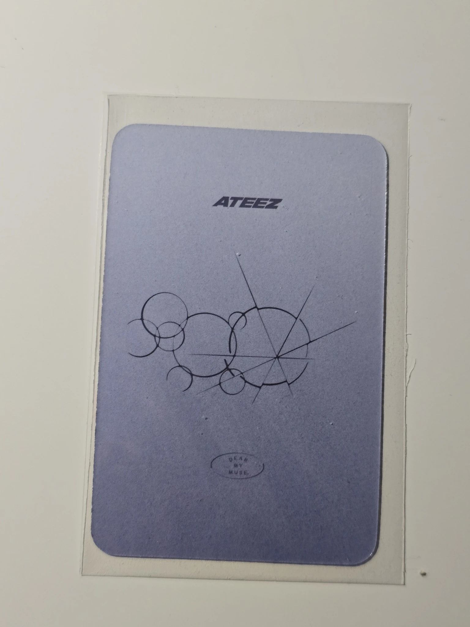 ATEEZ Yeosang ATEEZ - Yeosang - Golden Hour : Part.4 Album dear my muse (dmm) lucky draw round 1 version 1 listing photo 2