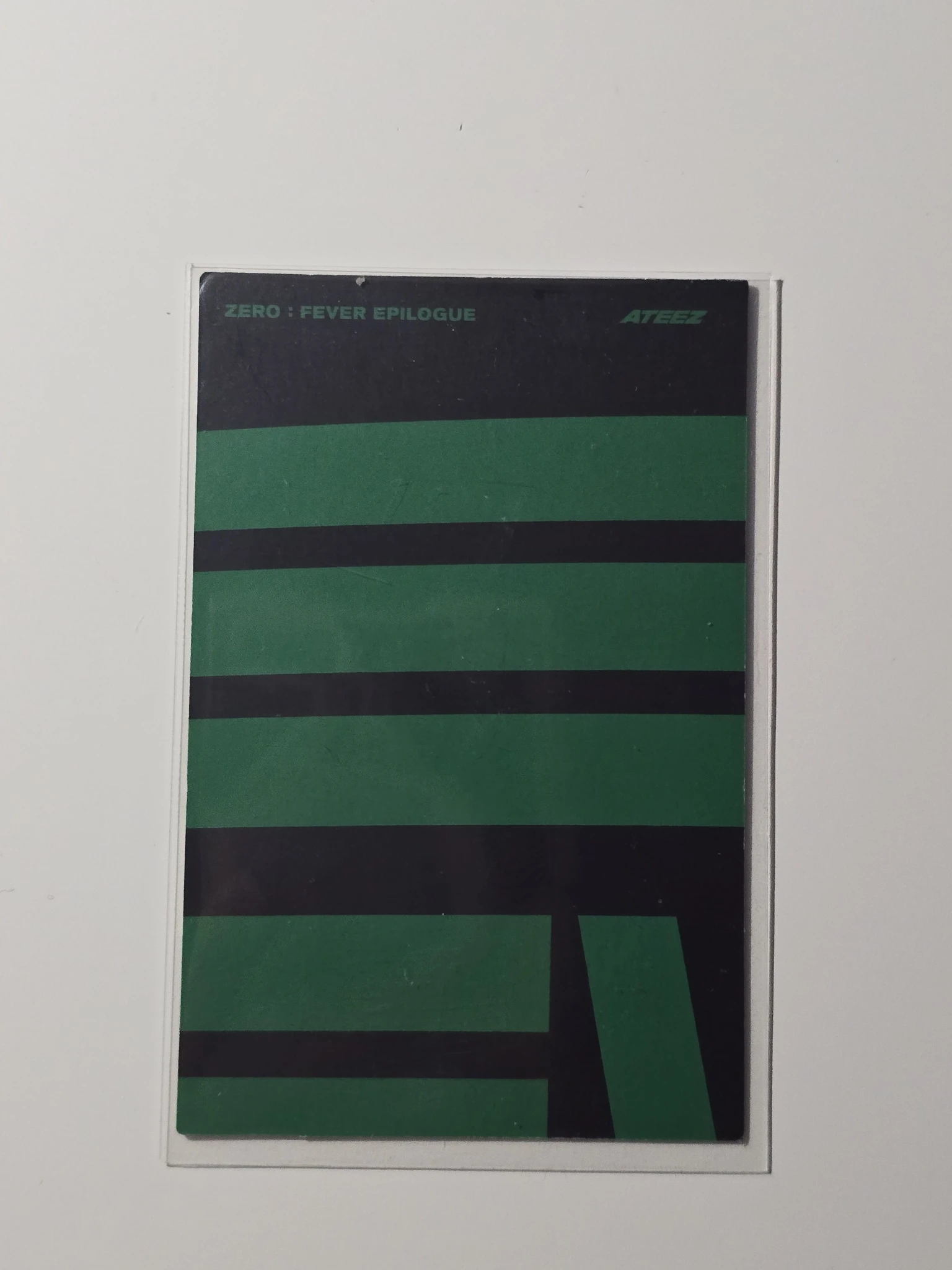 ATEEZ Yeosang ATEEZ - Yeosang - ZERO : FEVER EPILOGUE Album album photocard diary version version 1 listing photo 2