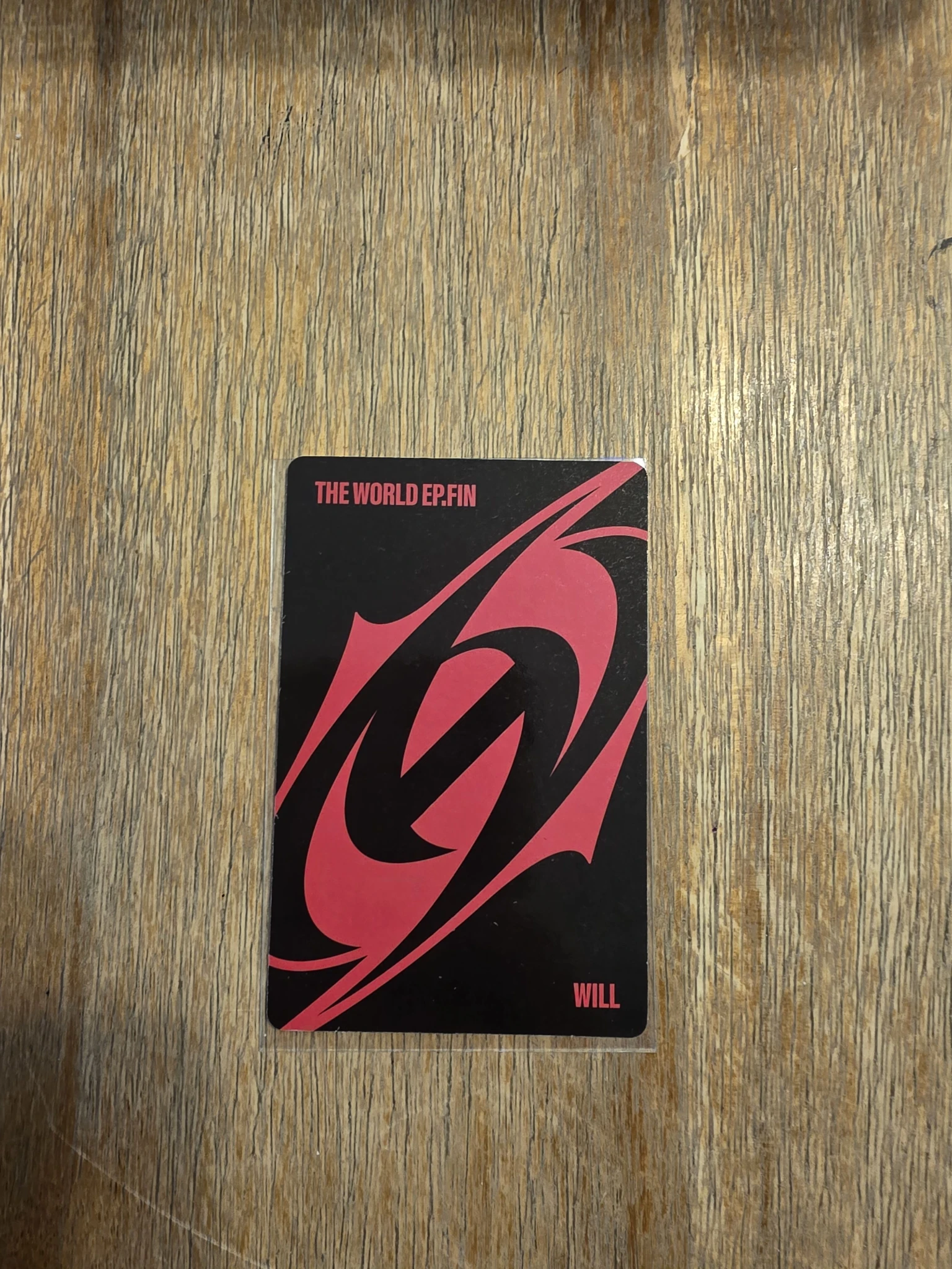 ATEEZ Hongjoong ATEEZ - Hongjoong - THE WORLD EP.FIN: WILL Album diary version Z version album photocard listing photo 2