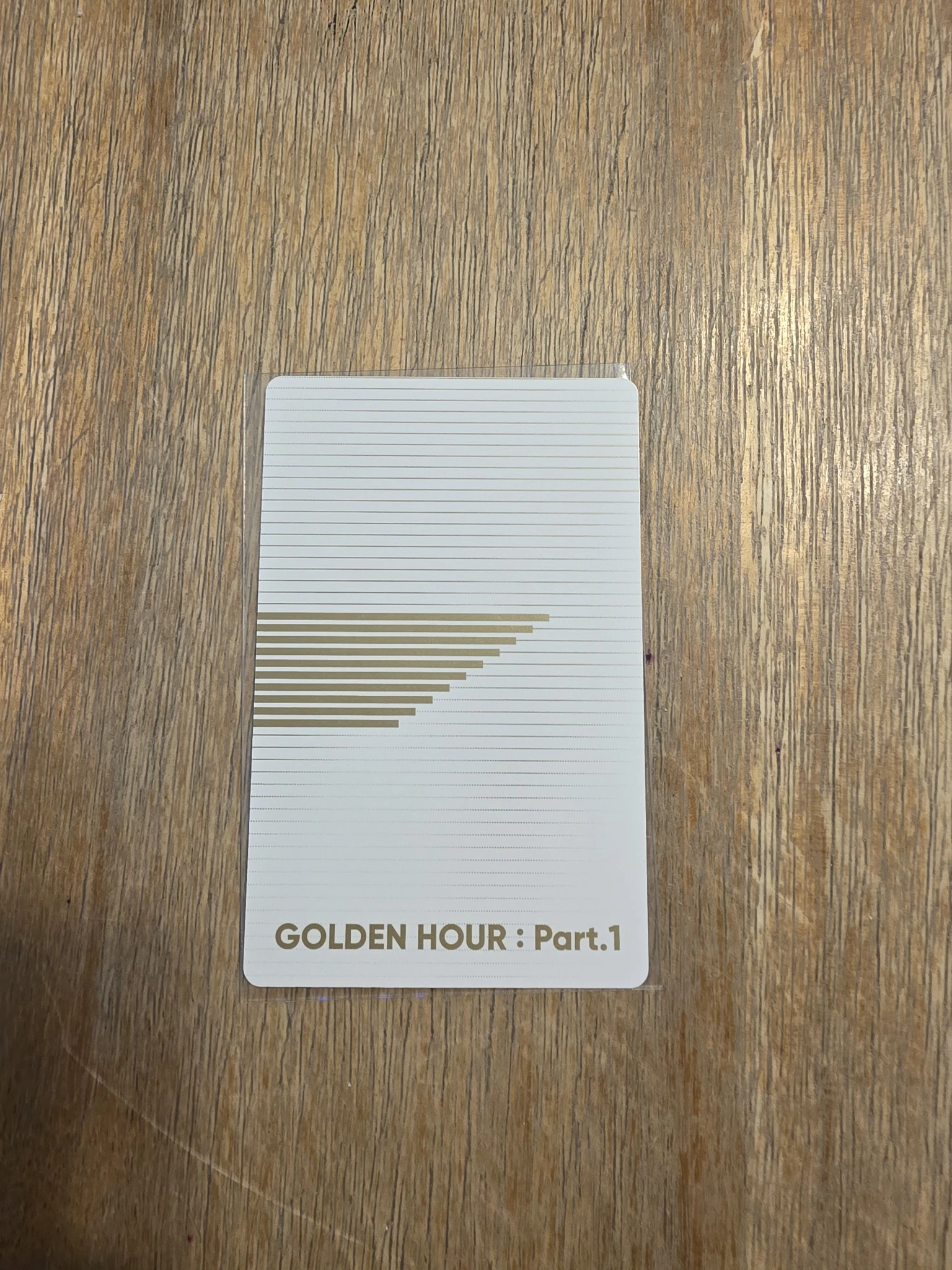 ATEEZ Hongjoong ATEEZ - Hongjoong - Golden Hour : Part.1 Album diary version album photocard Z version listing photo 2