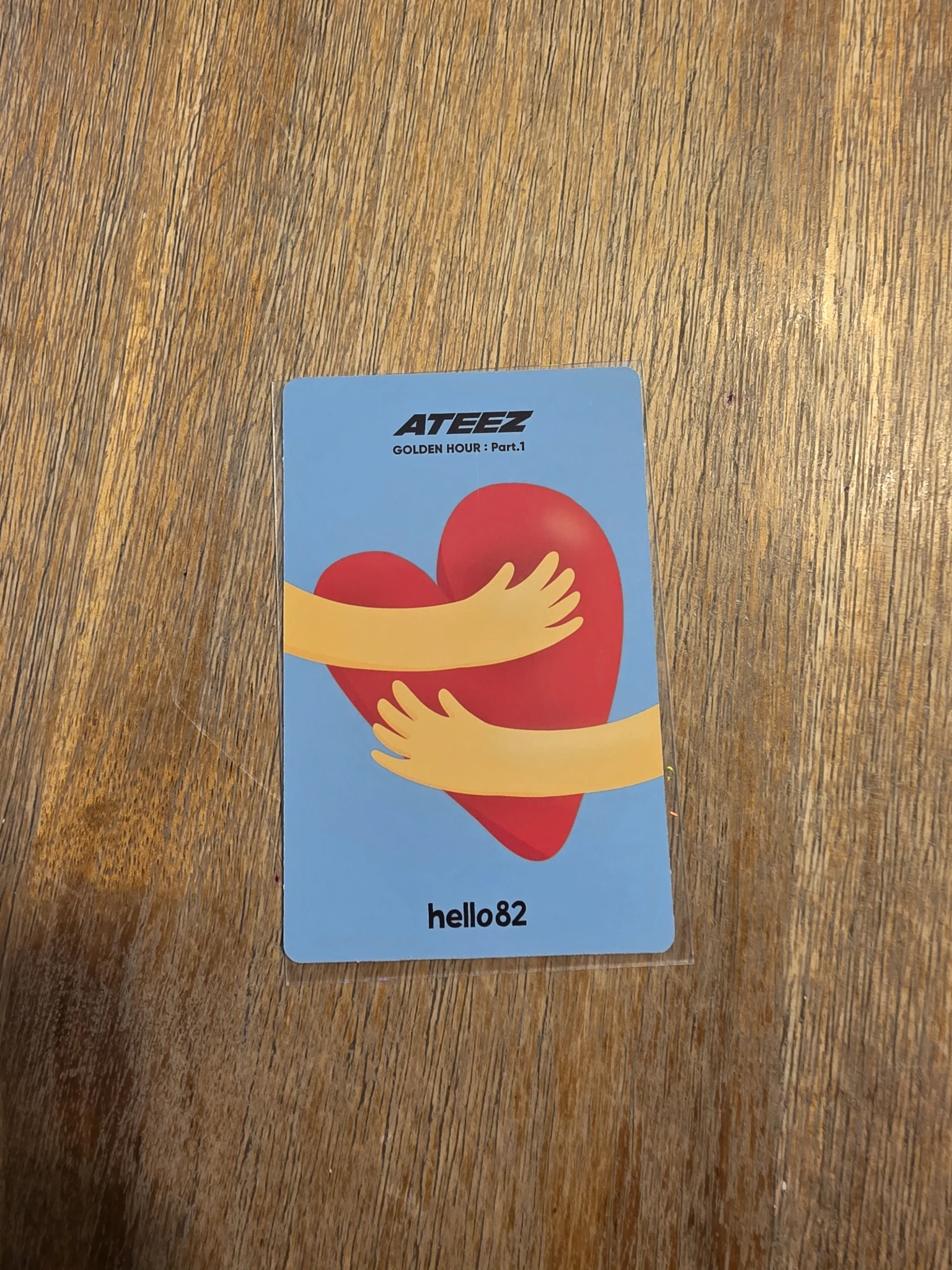 ATEEZ Hongjoong ATEEZ - Hongjoong - Golden Hour : Part.1 Album hello82 hug listing photo 2