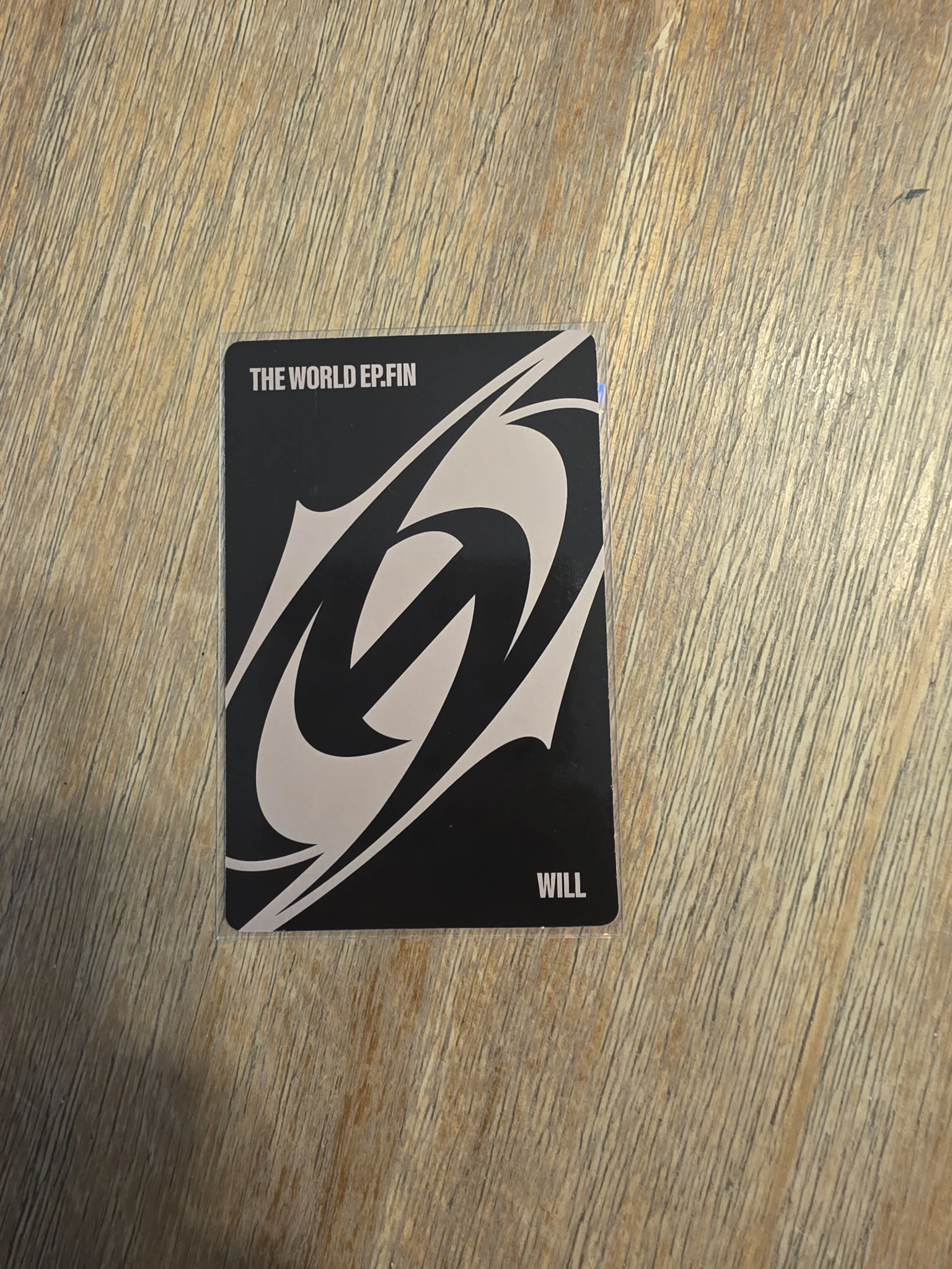 ATEEZ Hongjoong ATEEZ - Hongjoong - THE WORLD EP.FIN : WILL Album version 2 A version album photocard listing photo 2