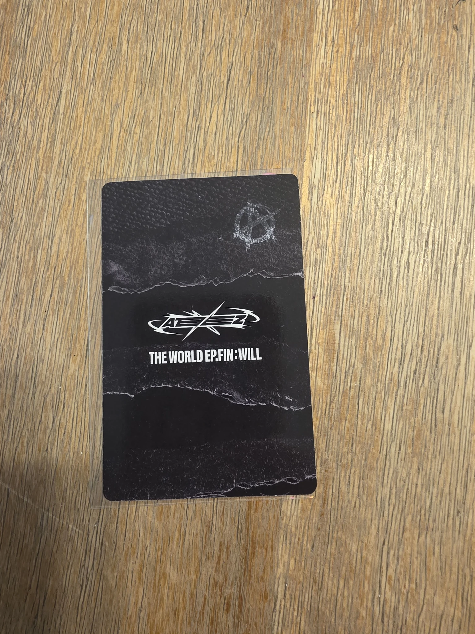ATEEZ Hongjoong ATEEZ - Hongjoong - THE WORLD EP.FIN: WILL Album album photocard USA exclusive listing photo 2