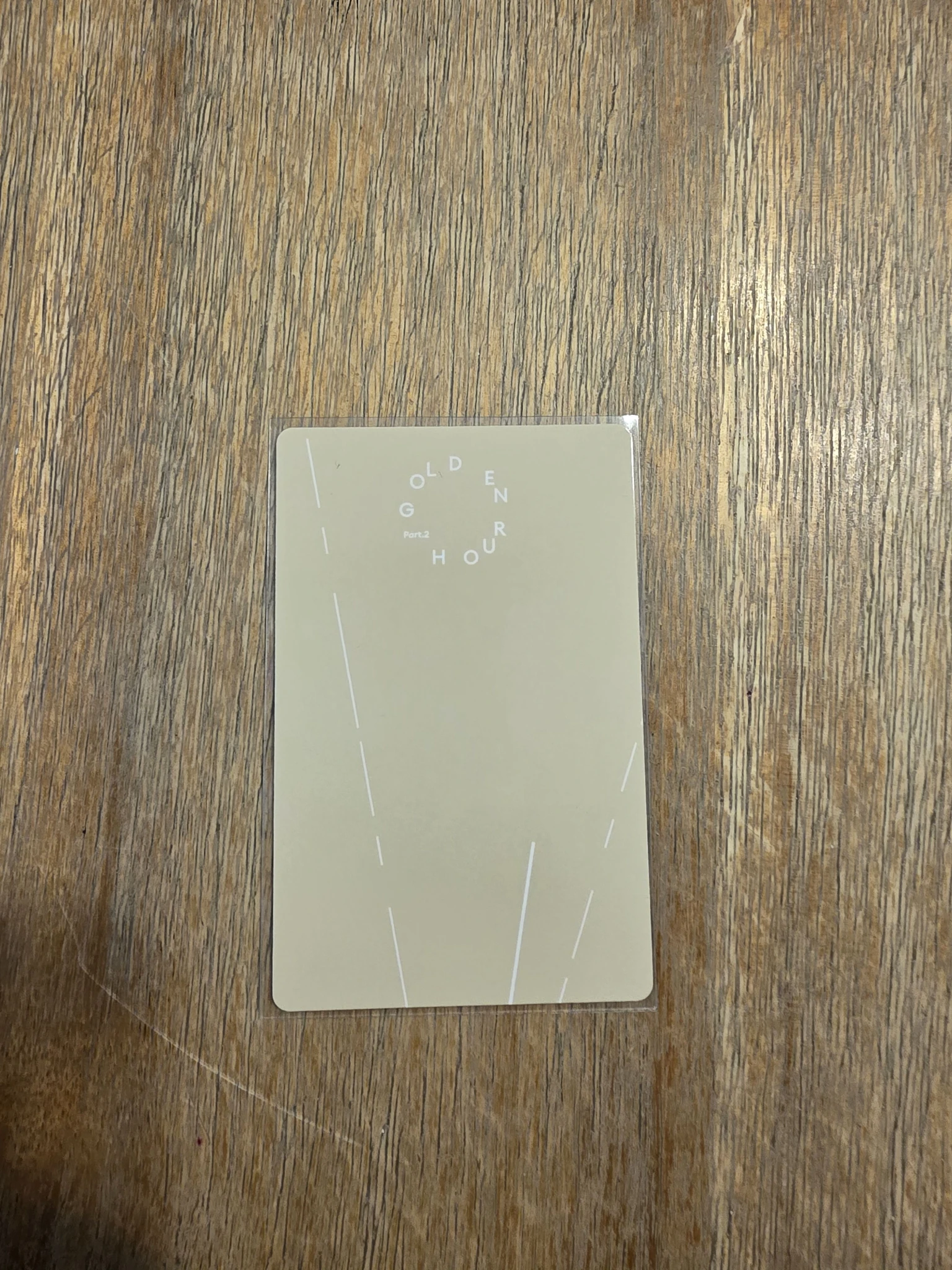 ATEEZ Hongjoong ATEEZ - Hongjoong - Golden Hour : Part 2 Album album photocard listing photo 2