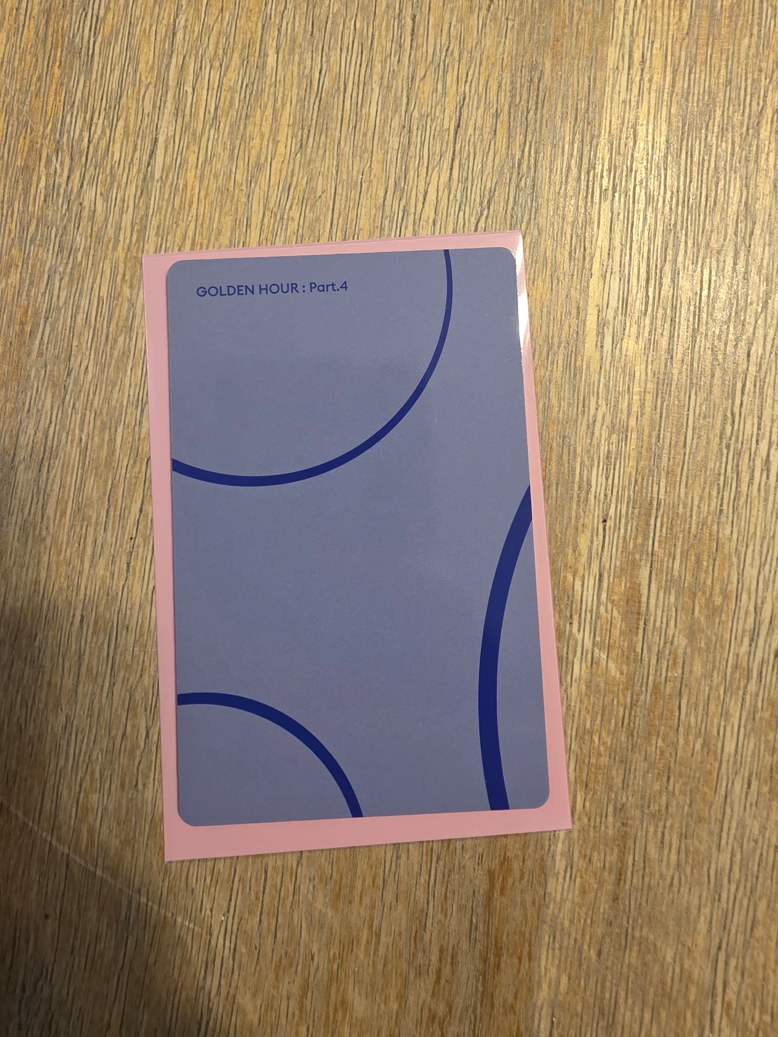 ATEEZ Hongjoong ATEEZ - Hongjoong - Golden Hour : Part.4 Album album photocard A version version 1 listing photo 2
