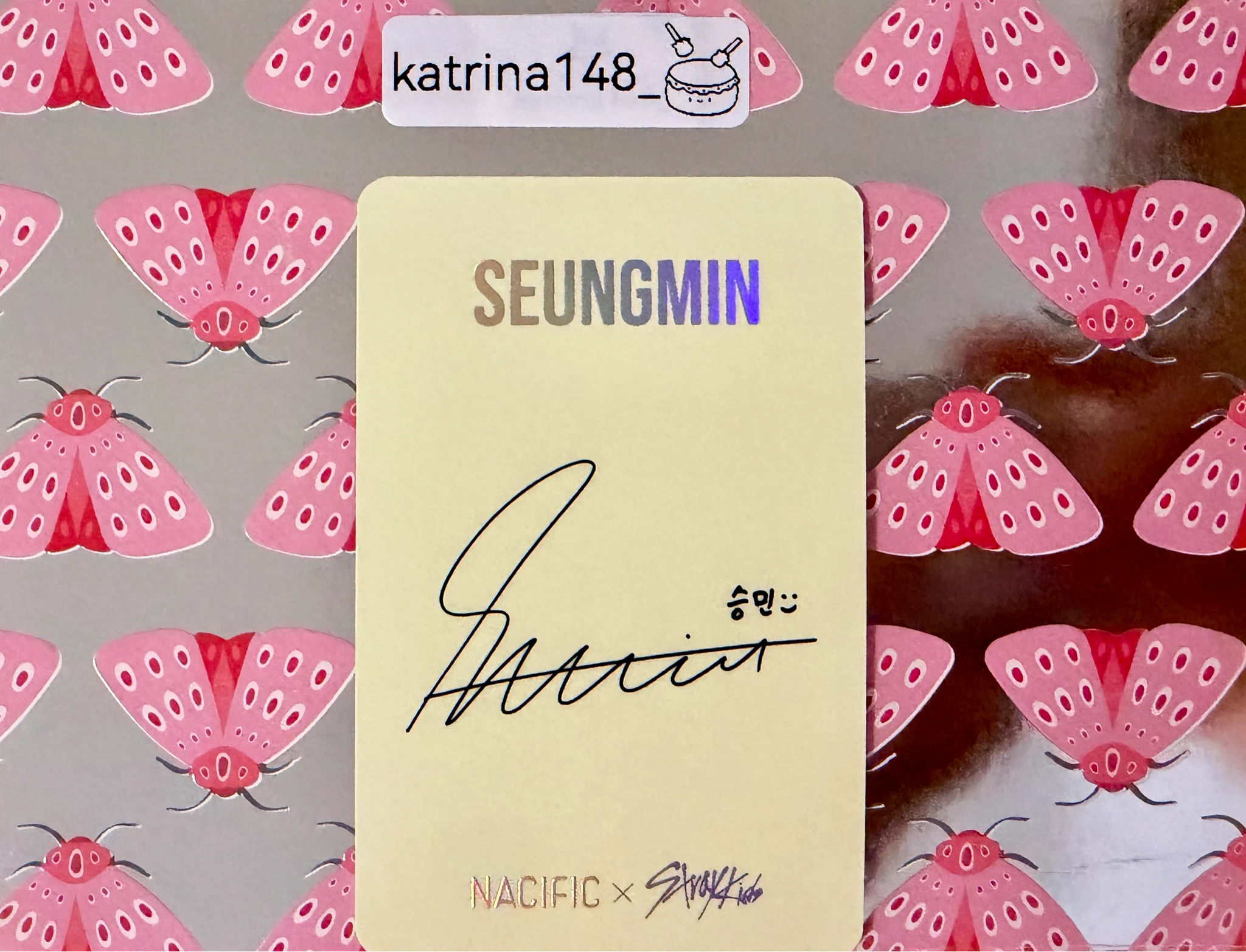 Stray Kids Seungmin Stray Kids - Seungmin - NACIFIC x Stray Kids Other brand collaboration nacific round 2 listing photo 2