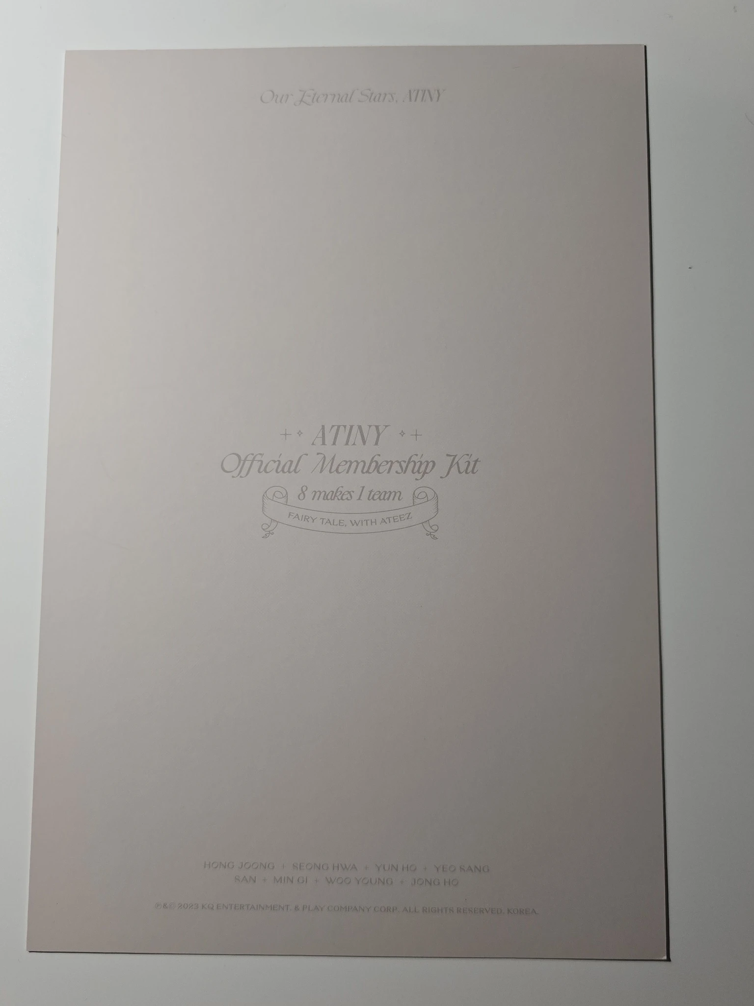 ATEEZ ATEEZ - Other mini poster membership listing photo 2