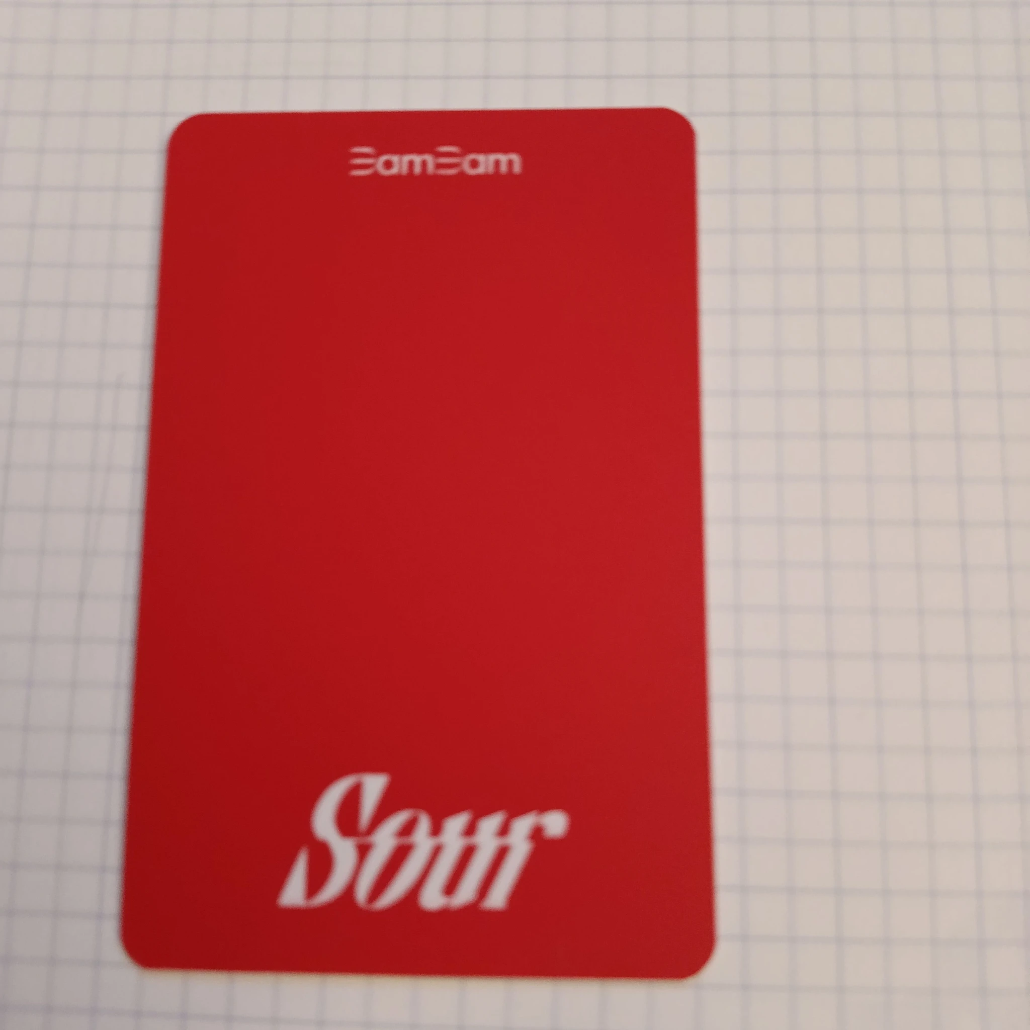 GOT7 BamBam GOT7 - BamBam - Sour & Sweet (BamBam Solo) Album album photocard sour version listing photo 2