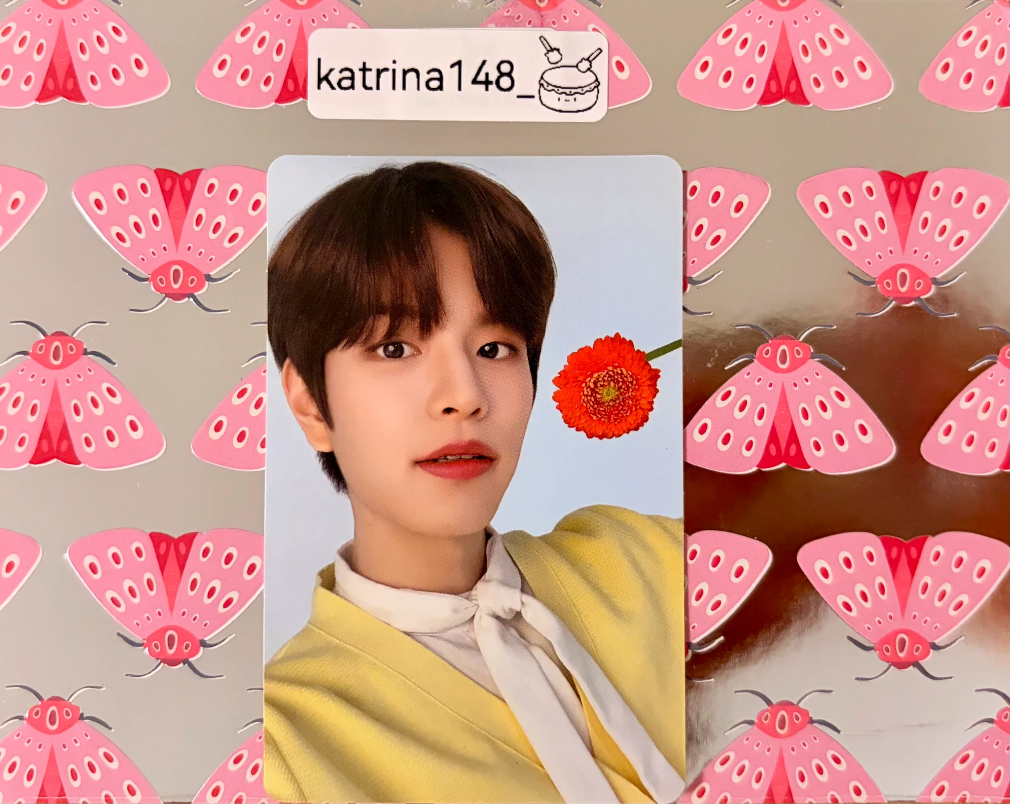 Stray Kids Seungmin Stray Kids - Seungmin - NACIFIC  x Stray Kids Other brand collaboration nacific round 10 double-sided front side listing photo 2