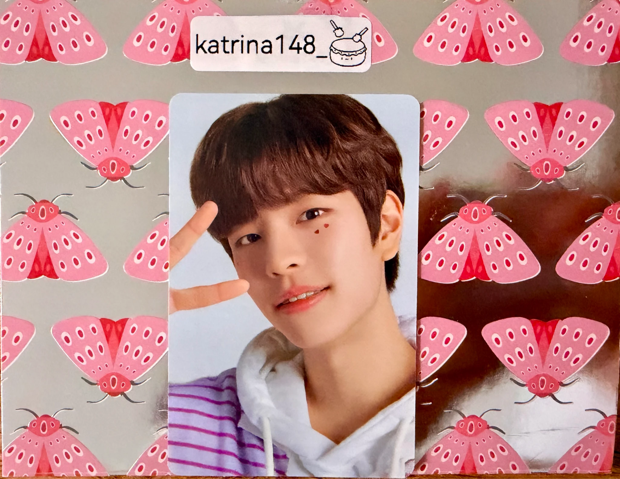 Stray Kids Seungmin Stray Kids - Seungmin - NACIFIC  x Stray Kids Other brand collaboration nacific round 8 double-sided front side listing photo 2