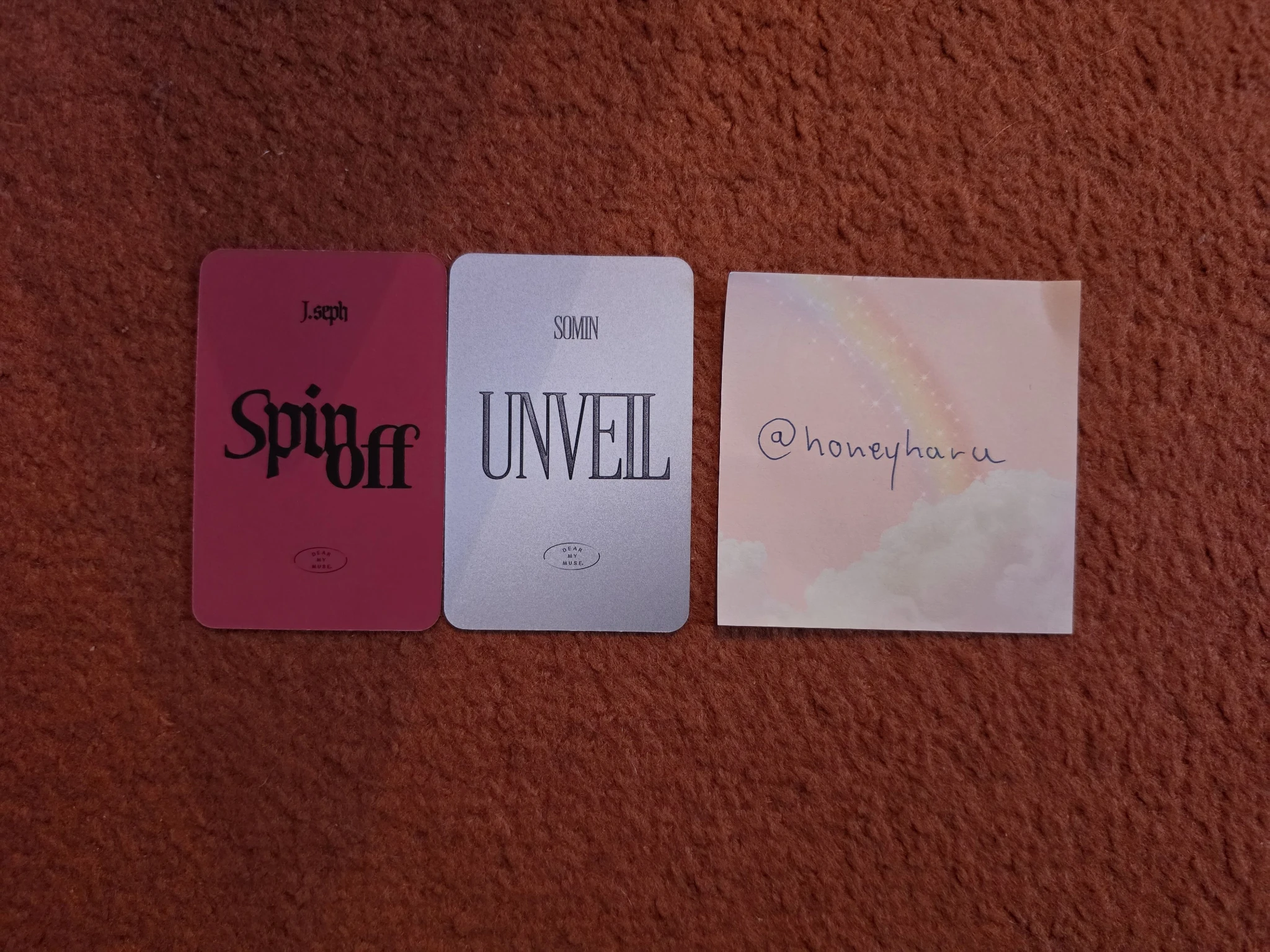 KARD J.seph KARD - J.seph - Spin-Off (J.seph Solo) Album 1:1 video call (fancall) dear my muse (dmm) listing photo 2