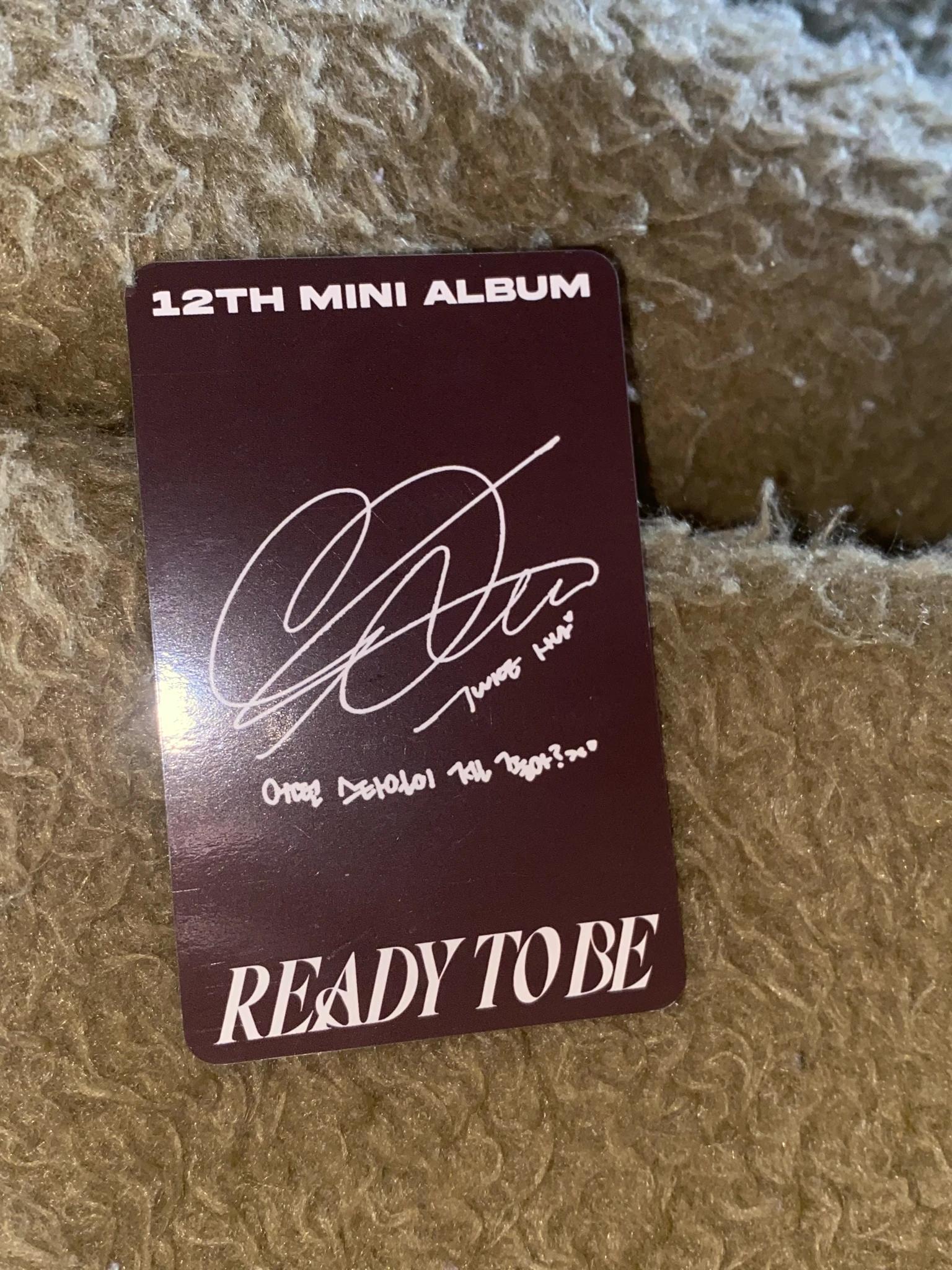 TWICE Sana TWICE-Sana-Album-READY TO BE listing photo 2