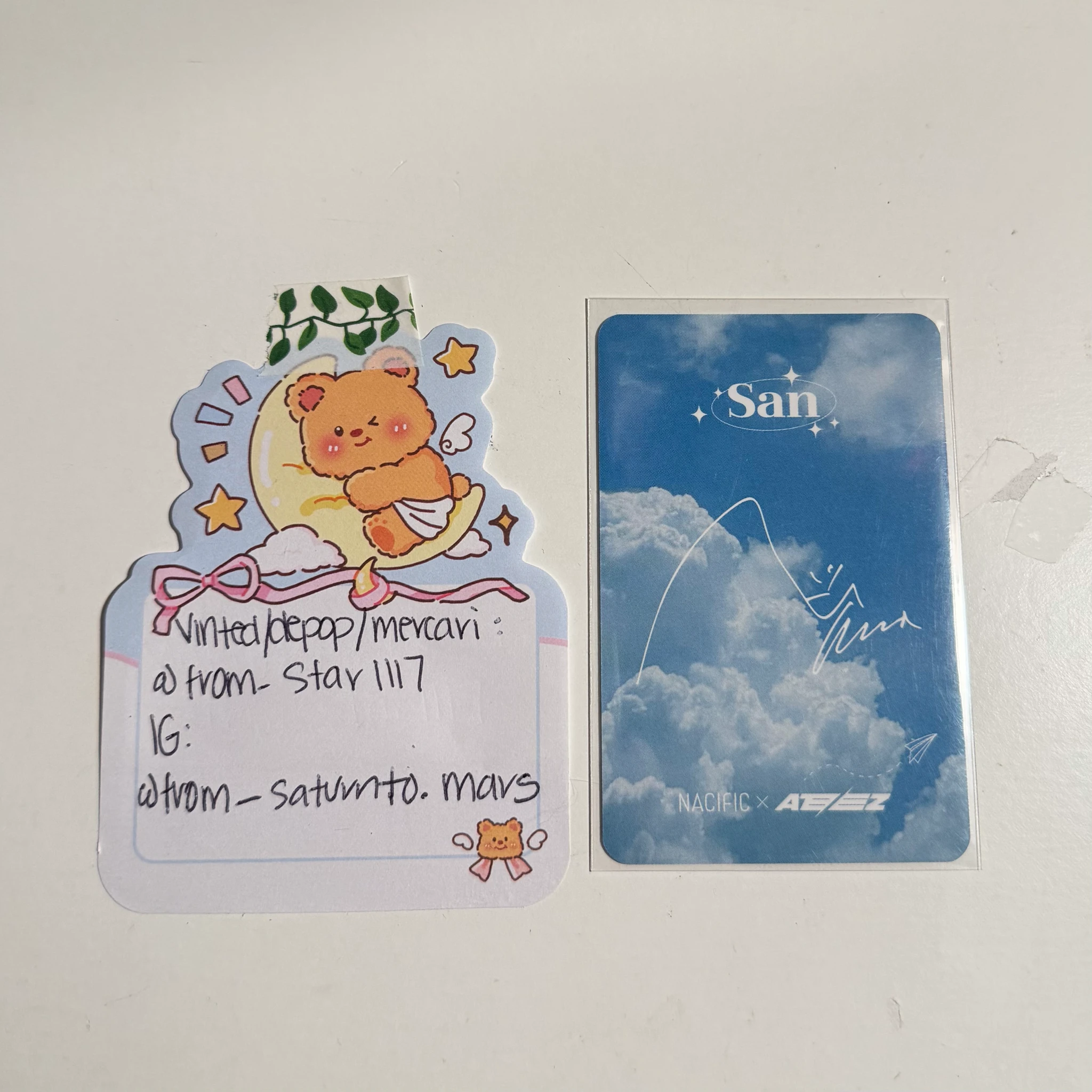 ATEEZ San ATEEZ - San - Ateez x Nacific Other round 7 nacific special card listing photo 2
