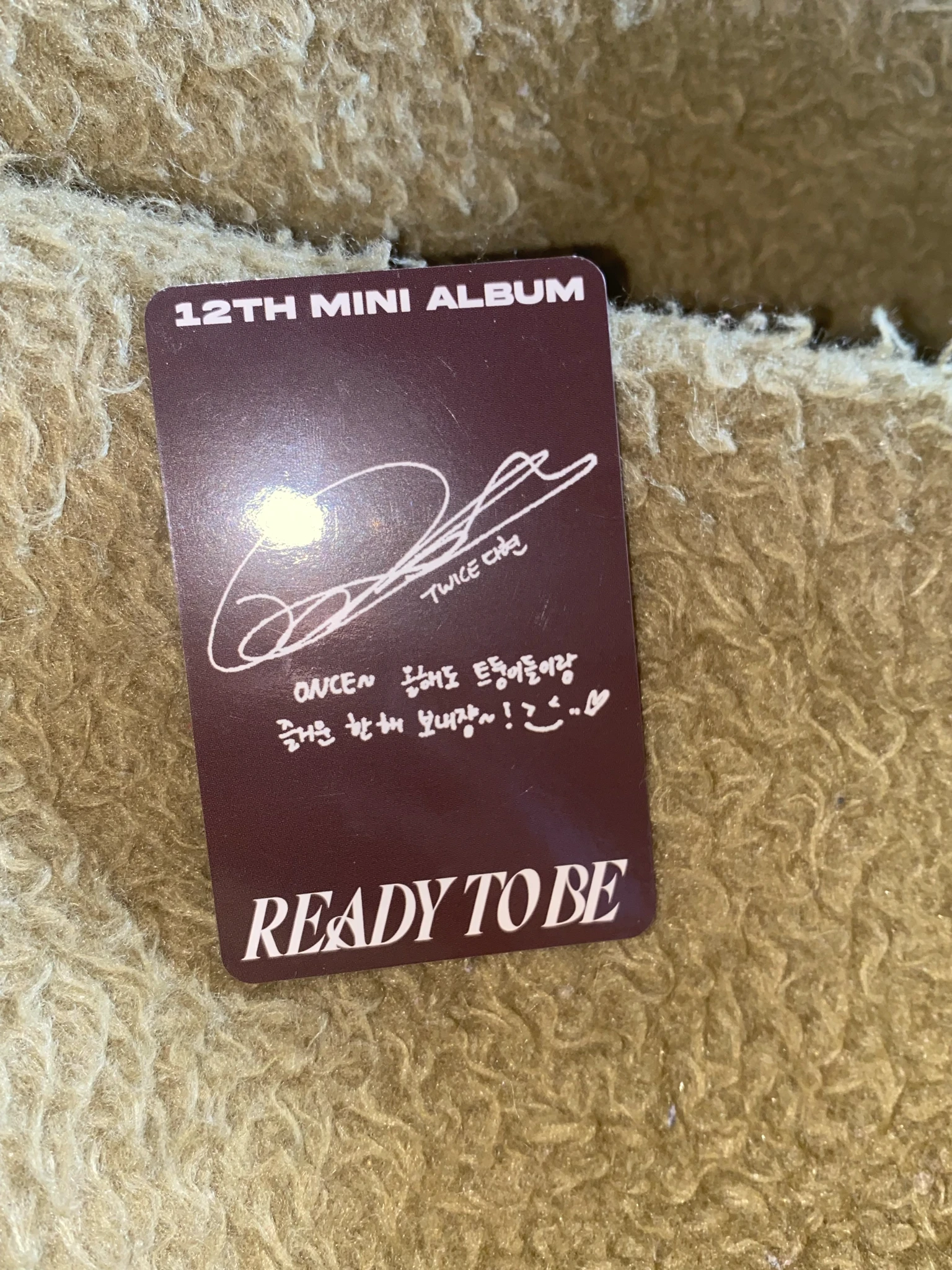 TWICE Dahyun TWICE-Dahyun-Album-READY TO BE listing photo 2