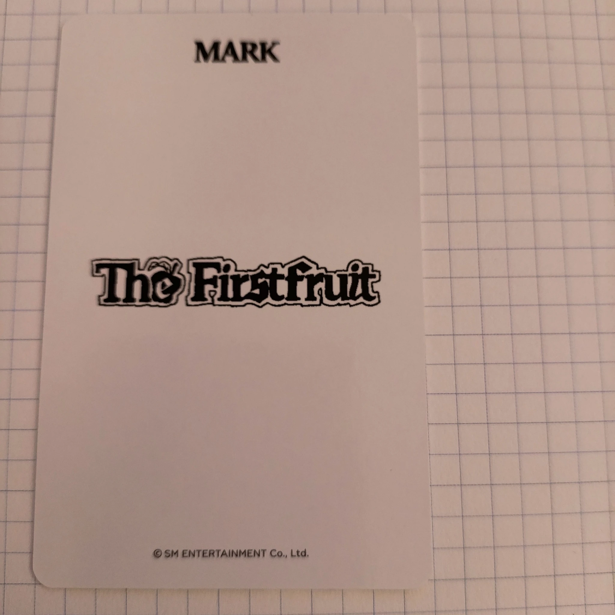 Mark Lee Mark NCT - Mark - The Firstfruit Album smtown & store showcase listing photo 2