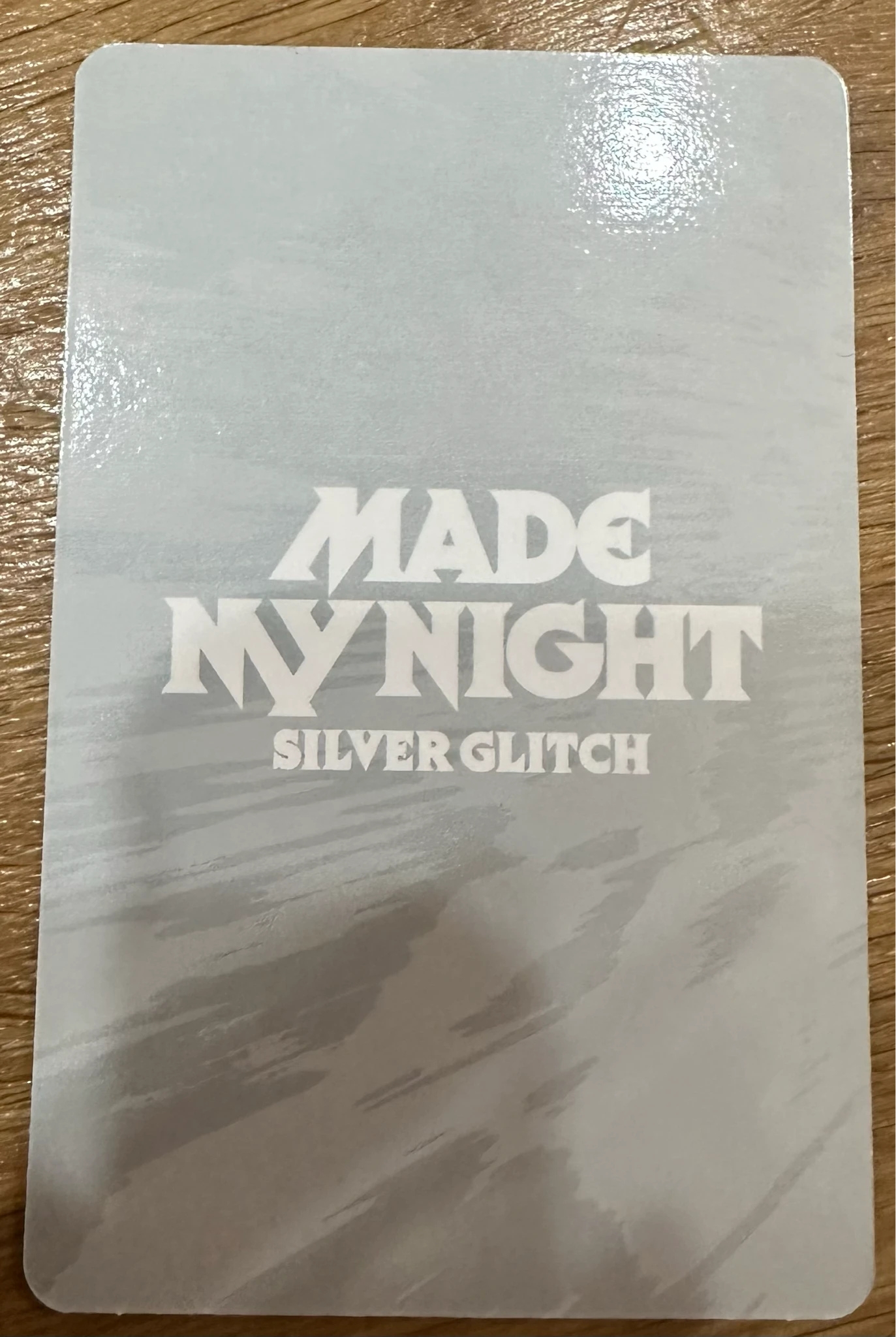 LE SSERAFIM Kim Chaewon LE SSERAFIM - Kim Chaewon - Made My Night Album album photocard compact version silver glitch version listing photo 2