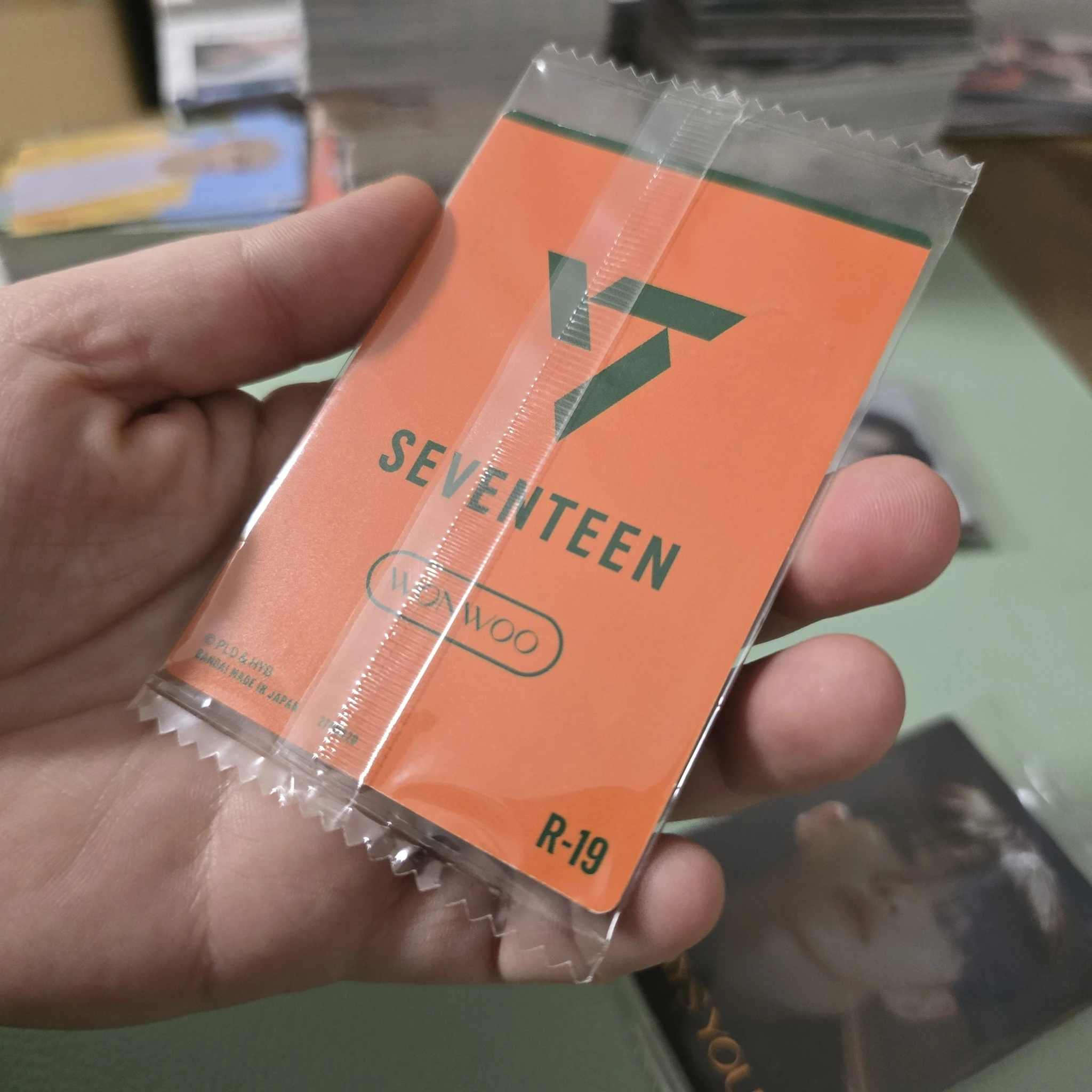 SEVENTEEN Wonwoo SEVENTEEN - Wonwoo - Bandai x SEVENTEEN Brand Collaboration Other japan trading card foil card listing photo 2