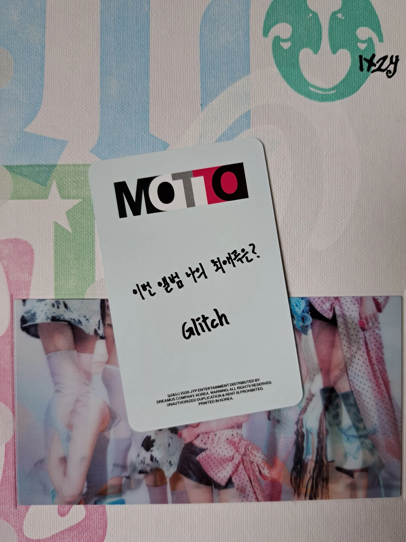 ITZY Ryujin ITZY - Ryujin - Motto Album member version album photocard listing photo 2