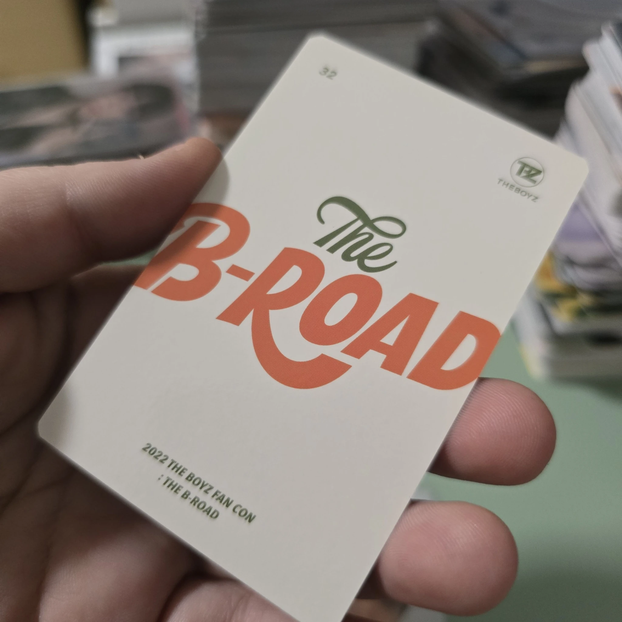 THE BOYZ Sunwoo THE BOYZ - Sunwoo - 2022 Fan-Con: The B-Road Event trading card listing photo 2