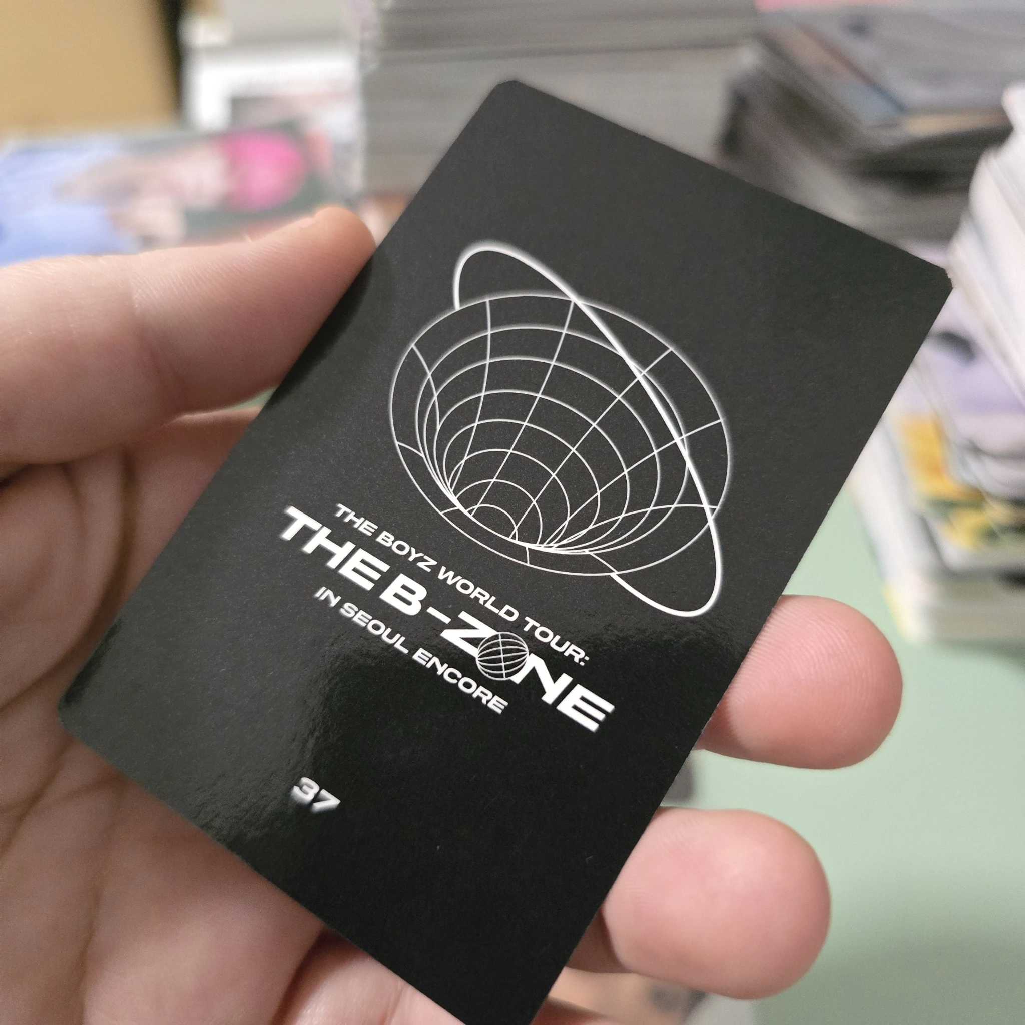 THE BOYZ New THE BOYZ - New - World Tour: The B-Zone Event seoul concert trading card listing photo 2