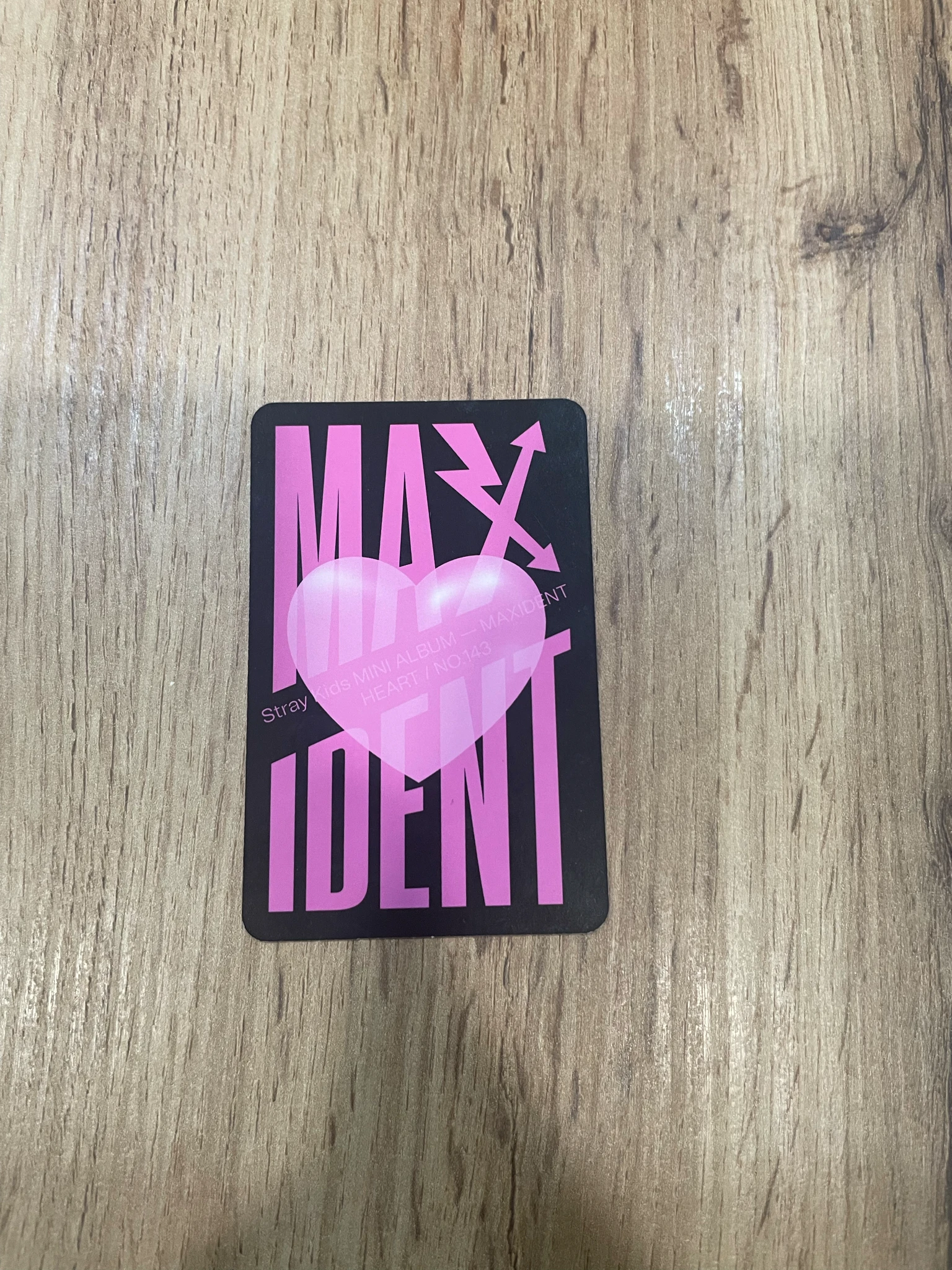 Stray Kids Seungmin Stray Kids - Seungmin - Maxident Album album photocard heart ver. listing photo 2