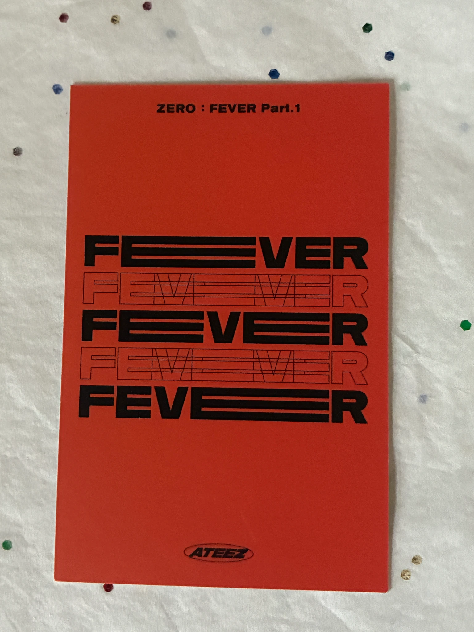 ATEEZ Wooyoung ATEEZ - Wooyoung - ZERO : FEVER Part.1 Album album photocard Platform Inception ver. image card listing photo 2