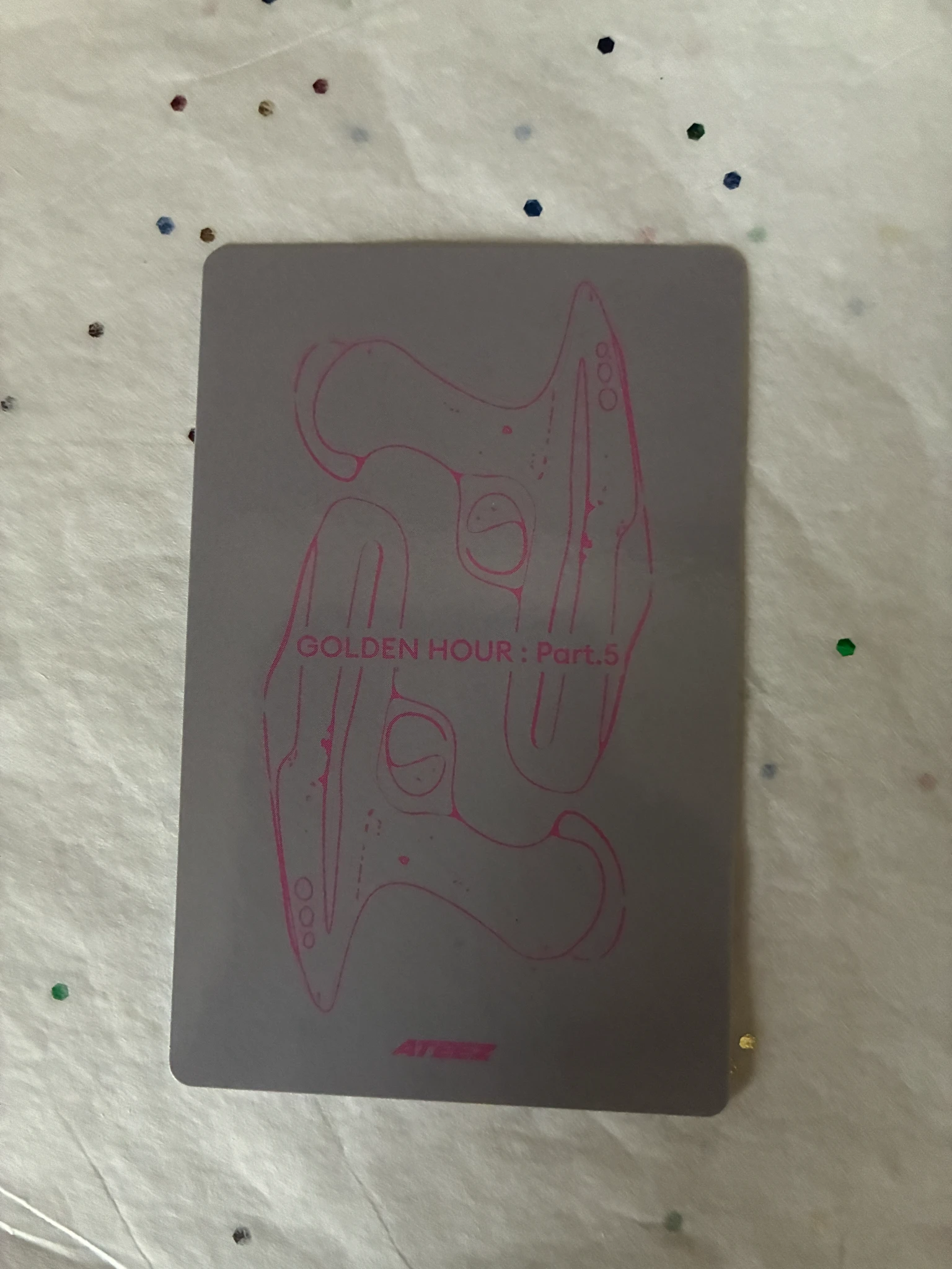 ATEEZ Seonghwa ATEEZ - Seonghwa - GOLDEN HOUR : Part.5 Album digipack version album photocard listing photo 2