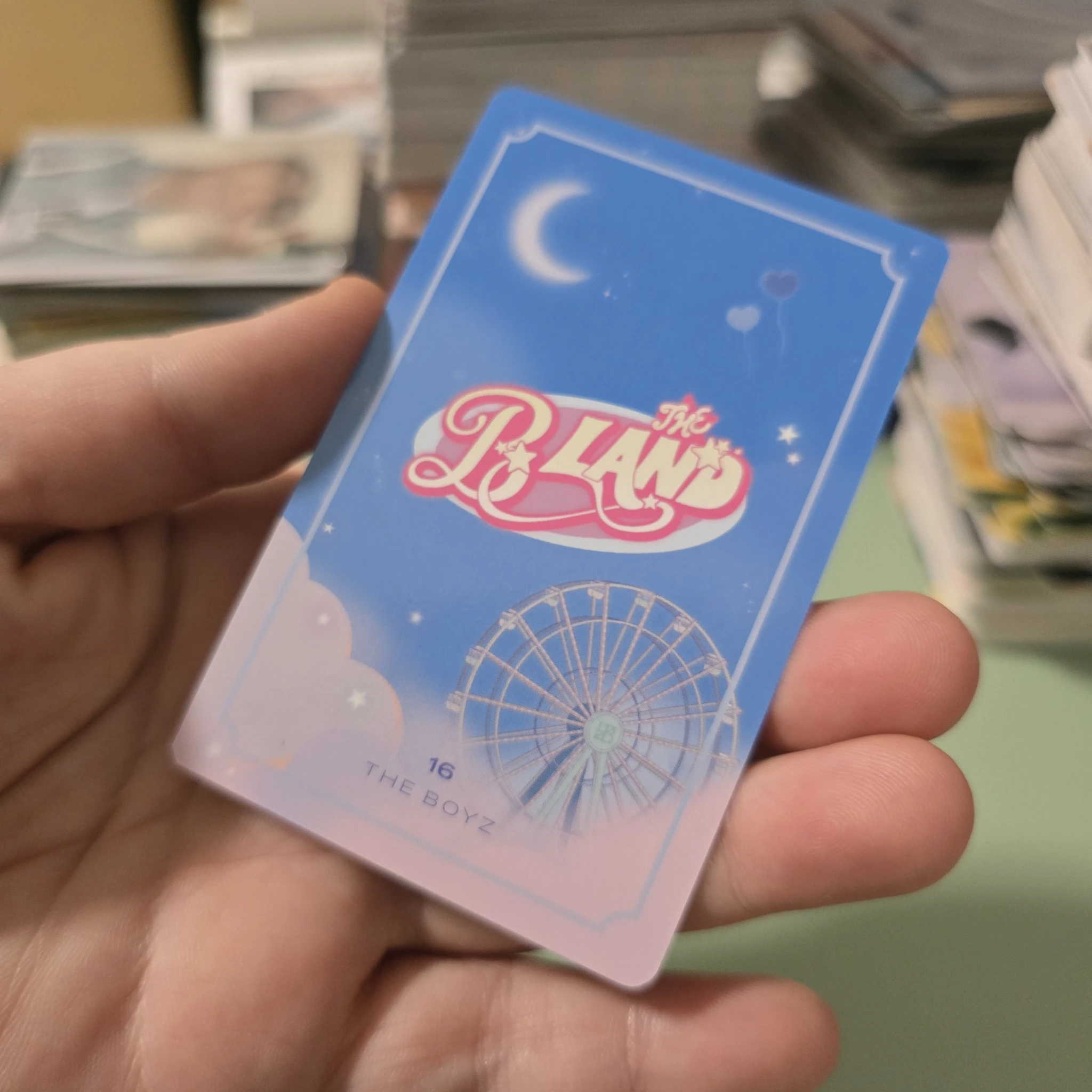 THE BOYZ Juyeon THE BOYZ - Juyeon - THE B-LAND Event trading card listing photo 2