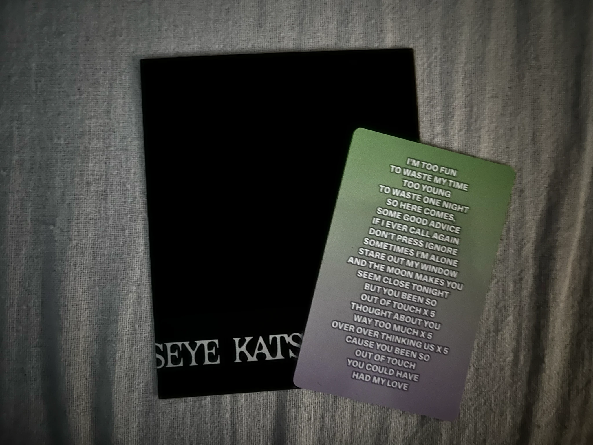 KATSEYE KATSEYE - SIS (Soft Is Strong) Album polaroid soft version album inclusion listing photo 2