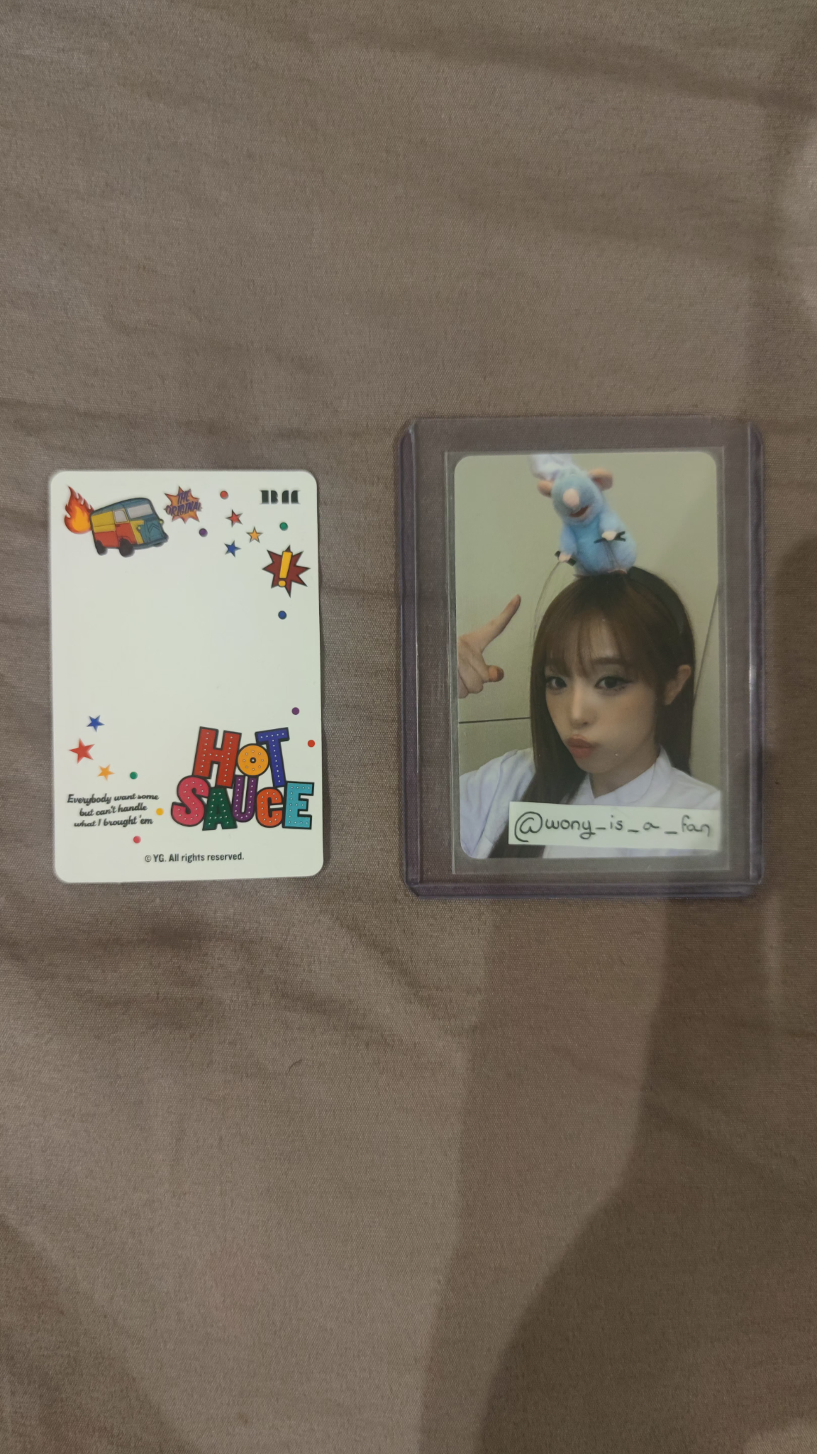 BABYMONSTER Pharita BABYMONSTER - Pharita - HOT SAUCE Album merch photocard photocard binder digital single listing photo 2