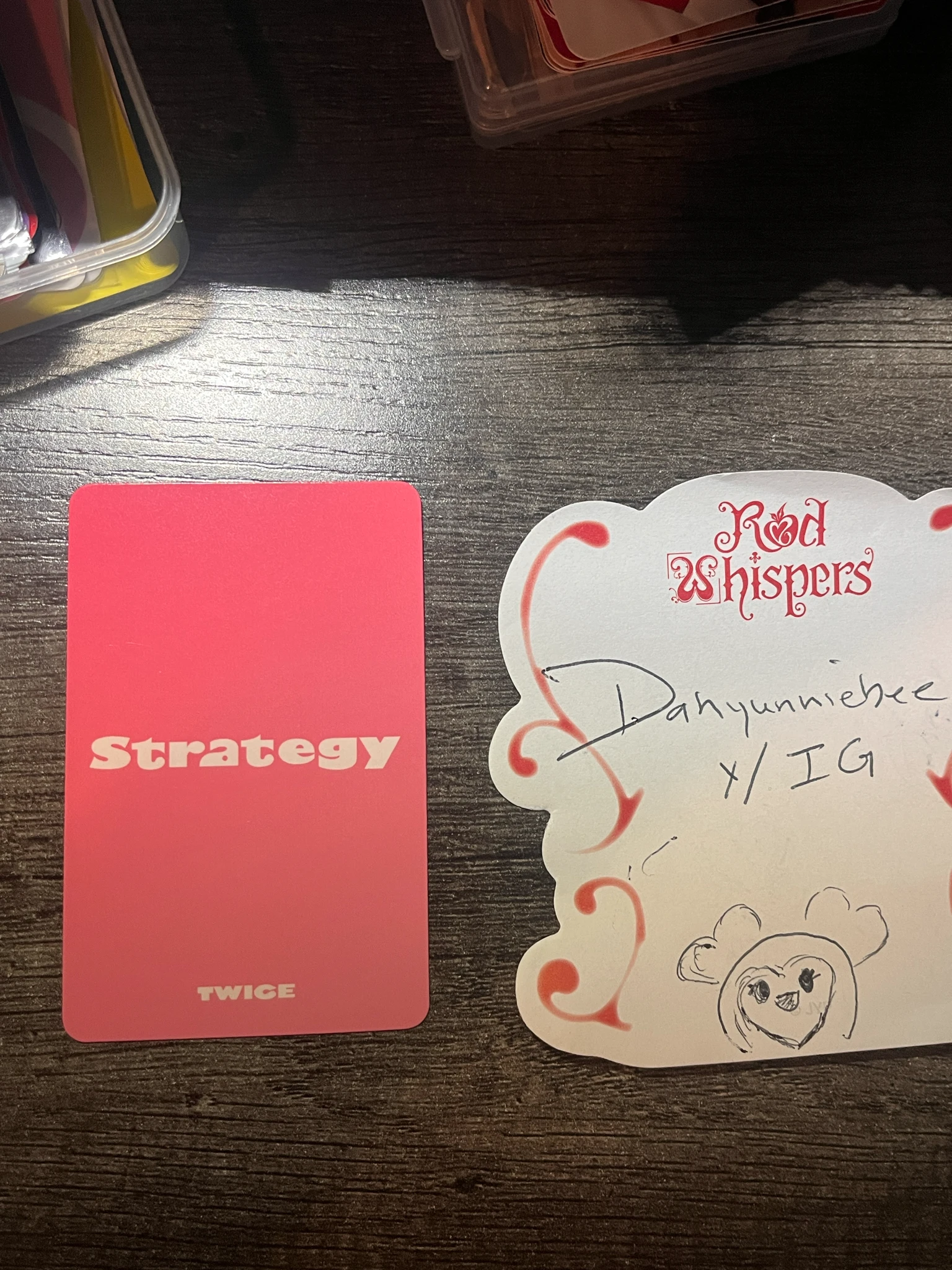 TWICE Dahyun TWICE - STRATEGY Album apple music nemo version lucky draw listing photo 3