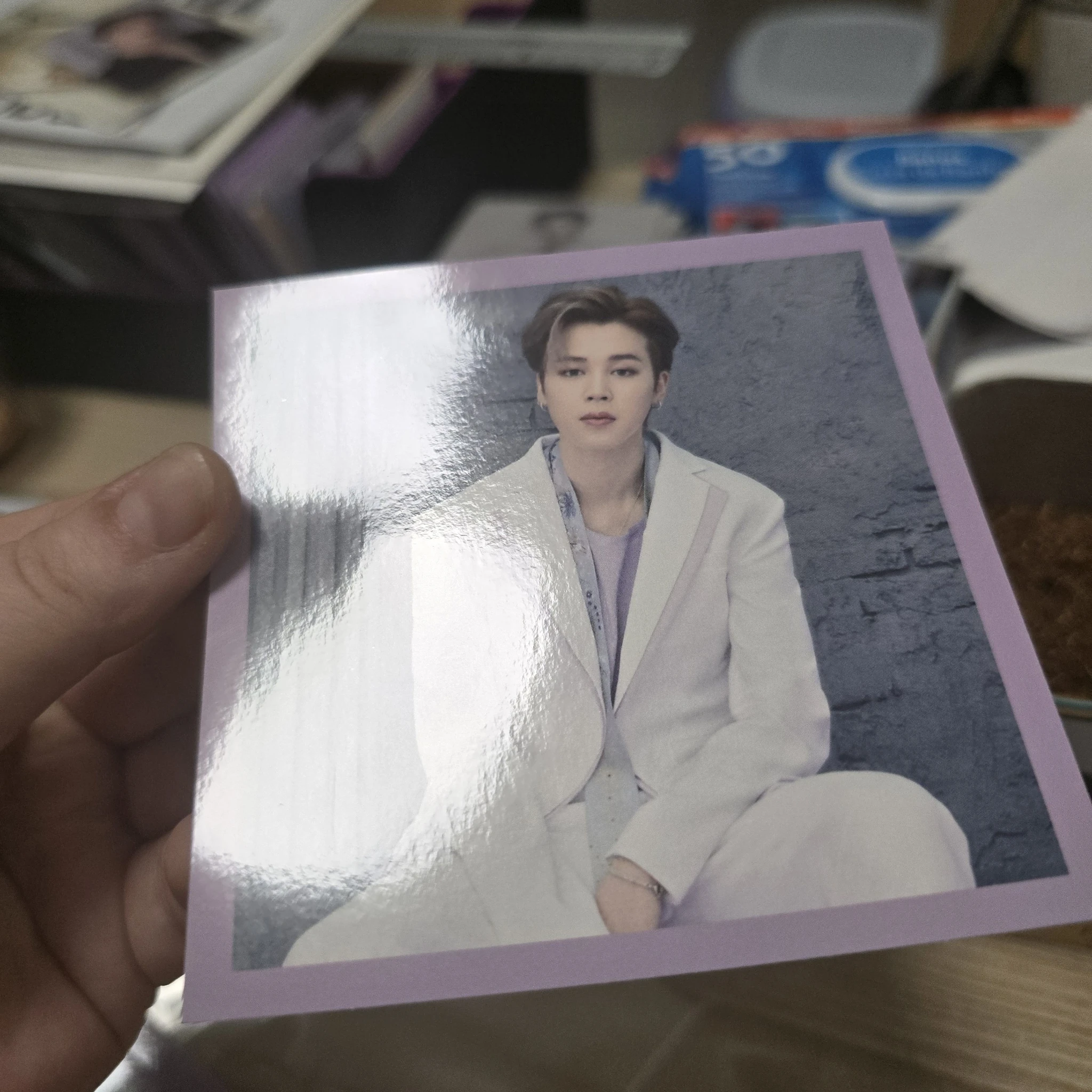 BTS Jimin BTS - Jimin - BTS, the Best Album tsutaya pob (pre-order benefit) sticker sticker set listing photo 3