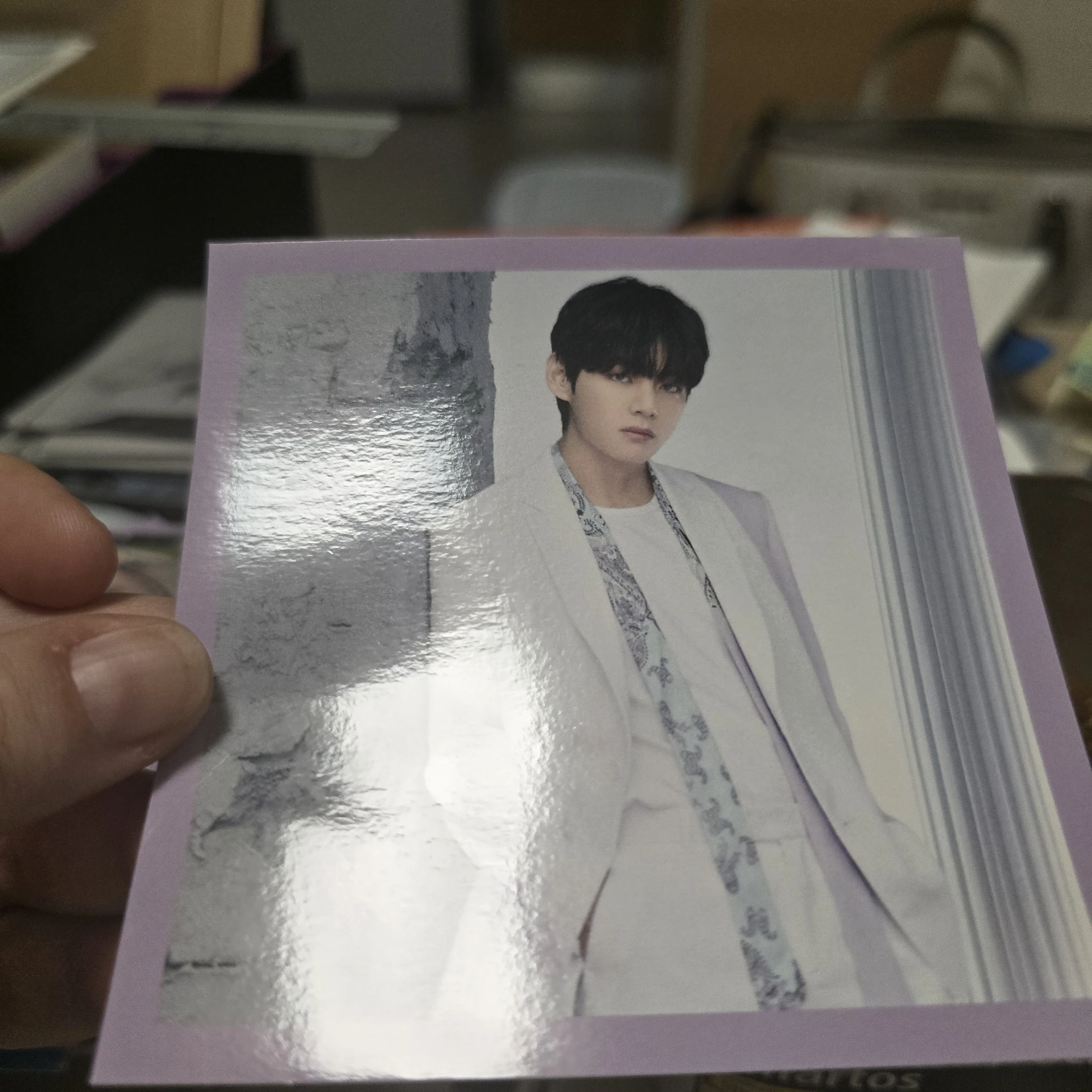 BTS V BTS - V - BTS, the Best Album tsutaya sticker pob (pre-order benefit) sticker set listing photo 3