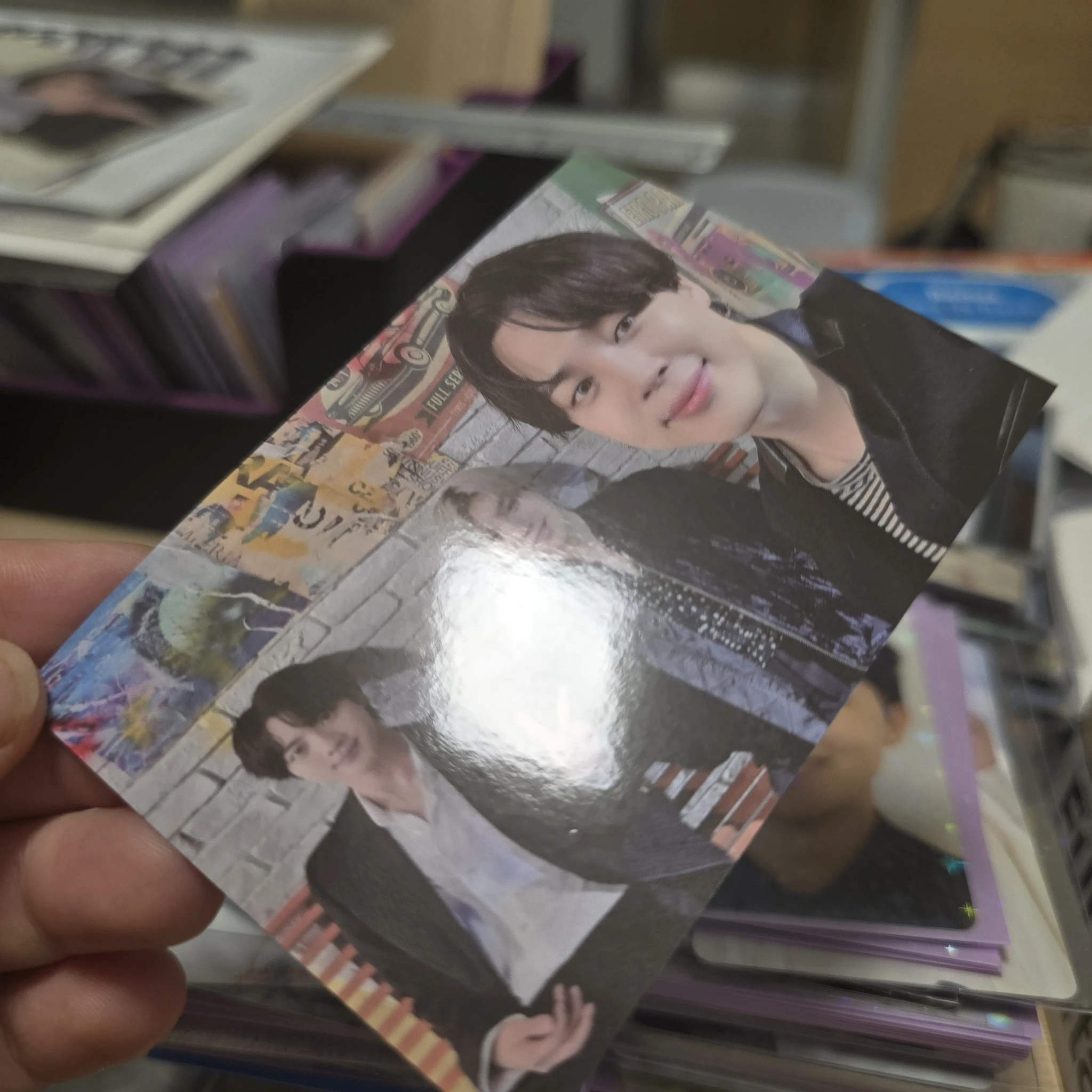 BTS BTS - SUGA & Jin & Jimin - Permission To Dance On Stage Tour Event merch photocard backpack listing photo 3