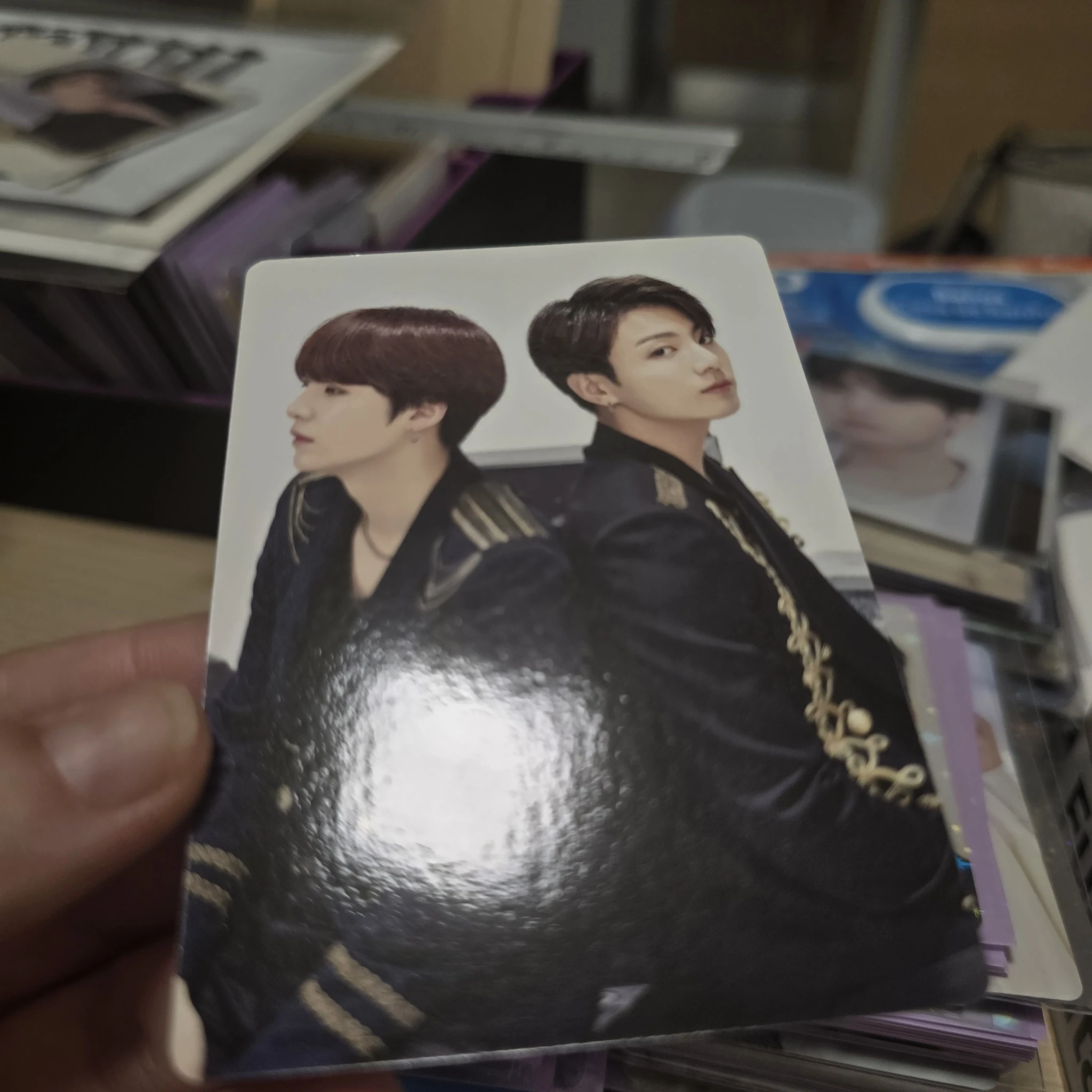 BTS BTS - SUGA & Jungkook - LY: Speak Yourself Tour Event mini photocard japan listing photo 3